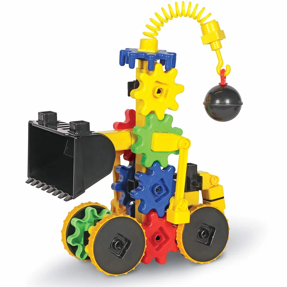 Learning Resources WreckerGears Kola zebate 47-Kawałek Zestaw, Wielobarwnosc