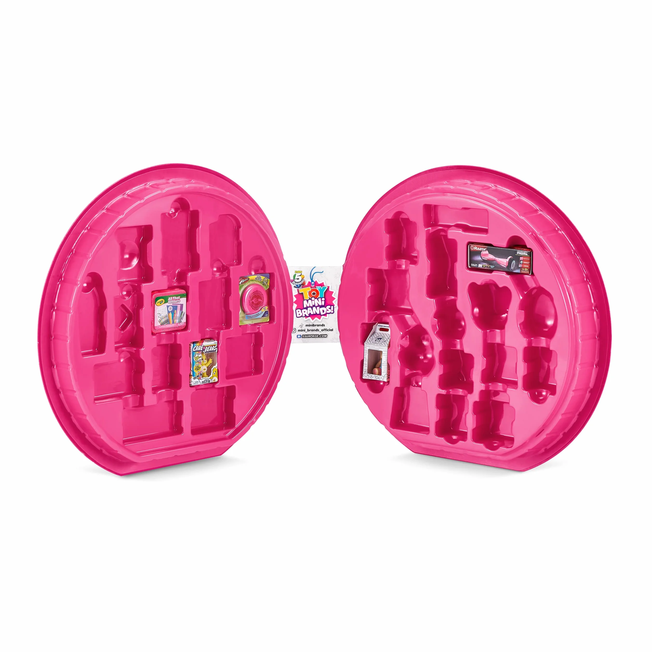 Mini Brands Toy Mini Brands Series 2 etui kolekcjonerskie z 5 Minis Combo Pack (etui kolekcjonerskie + 3 kapsułki)