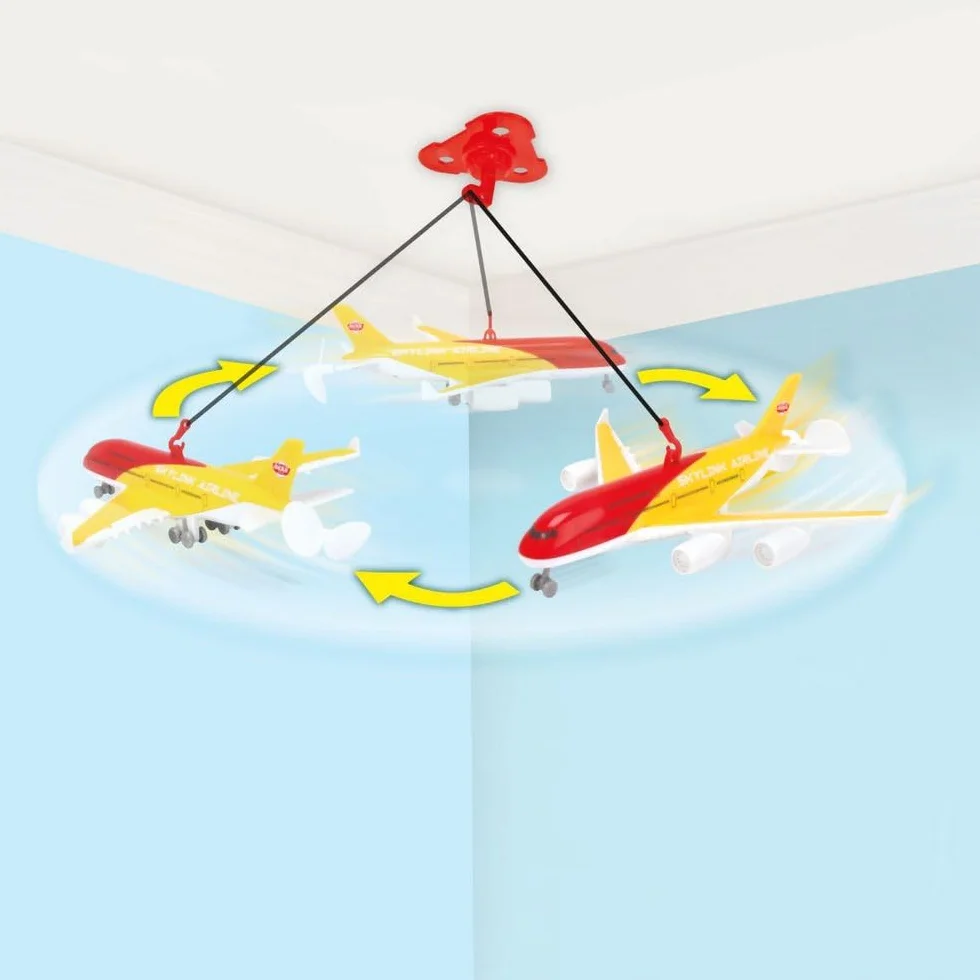 Dickie Toys Sky Flyer Samolot Zabawkowy, Wielokolorowy, od 3 lat