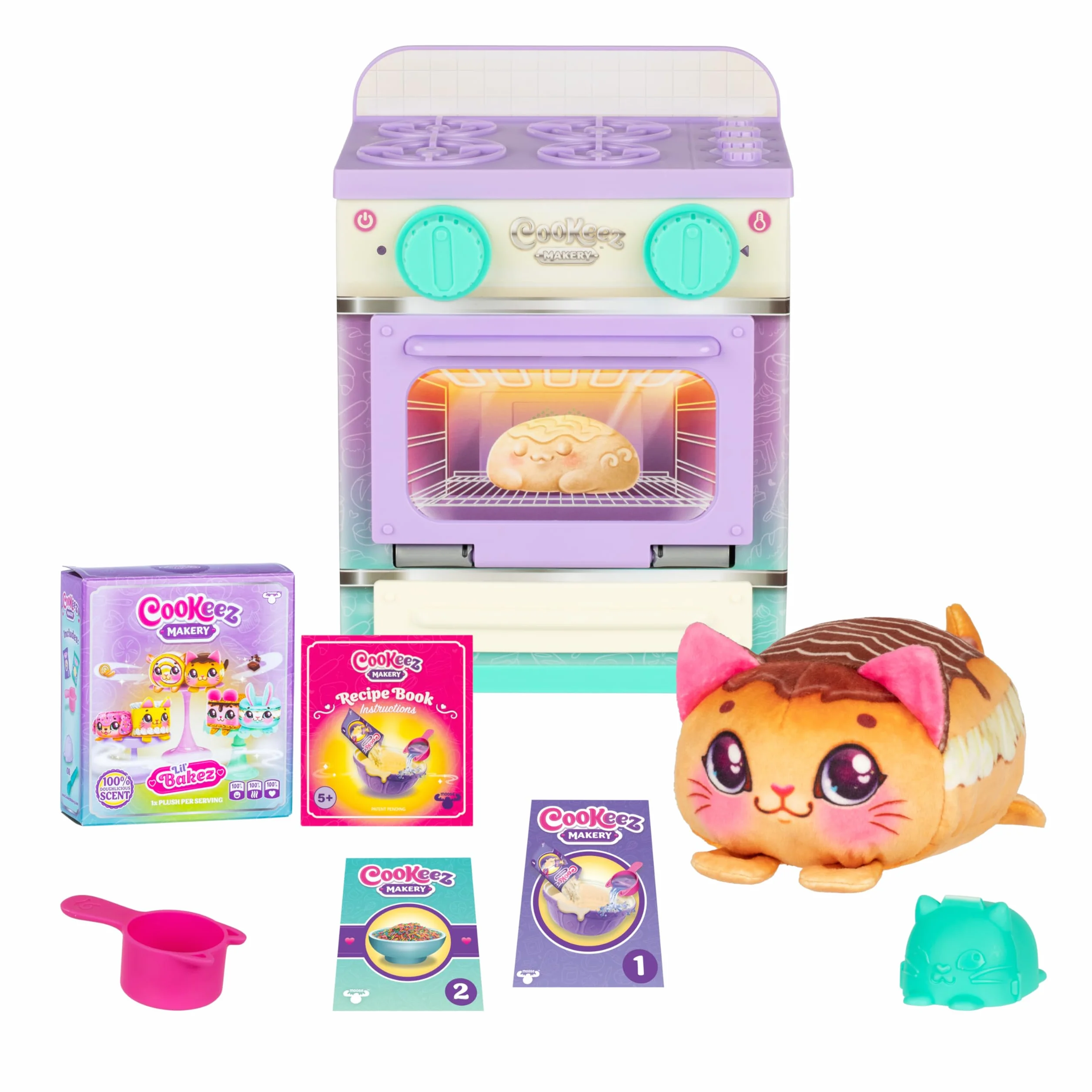 Cookeez Makery Lil' Bakez piekarnik zestaw pluszowej zabawki nieelektronicznej