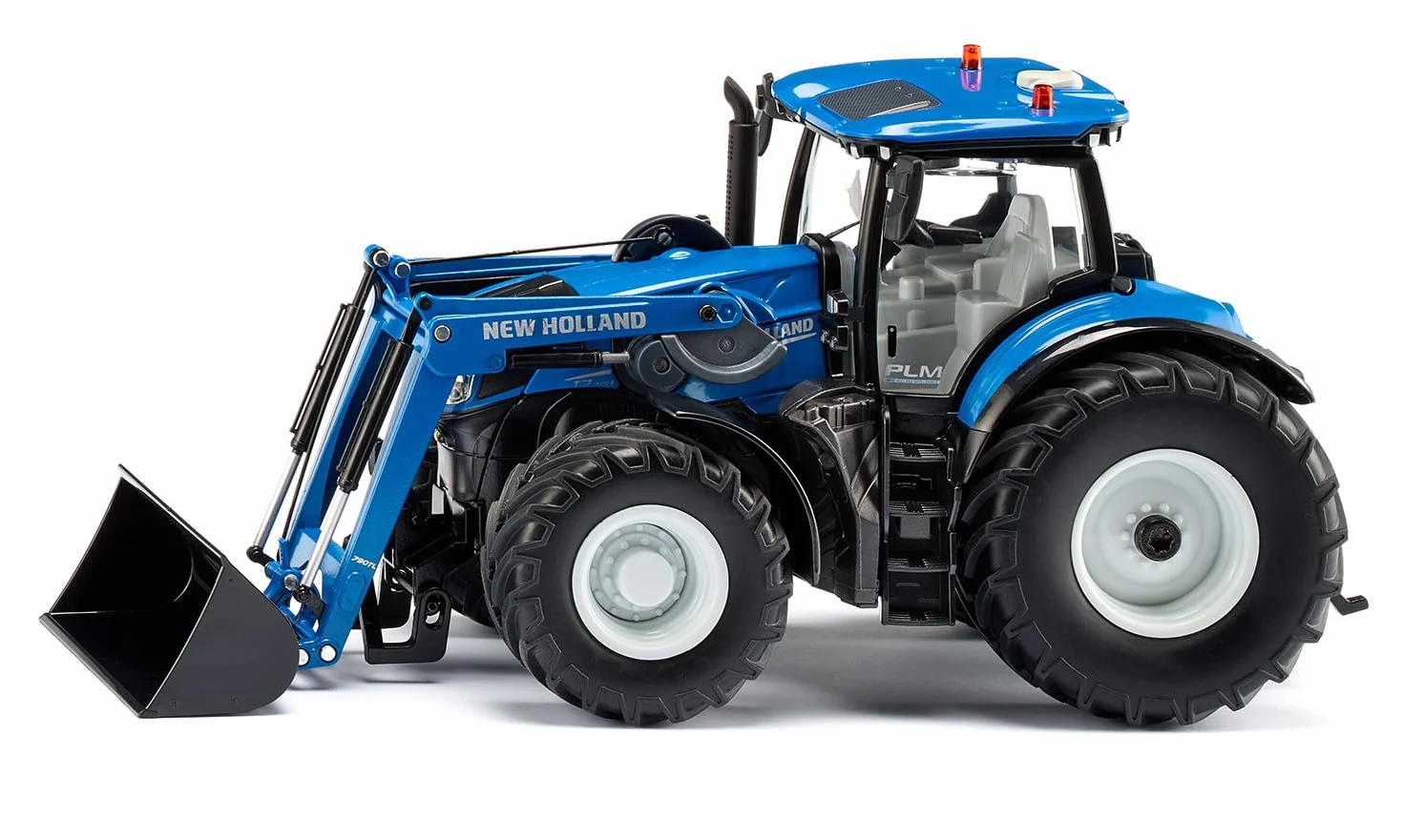 Siku 6797 New Holland T7.315 Traktor z ładowaczem czołowym 1:32 Zdalnie sterowany Niebieski Metal Tworzywo sztuczne