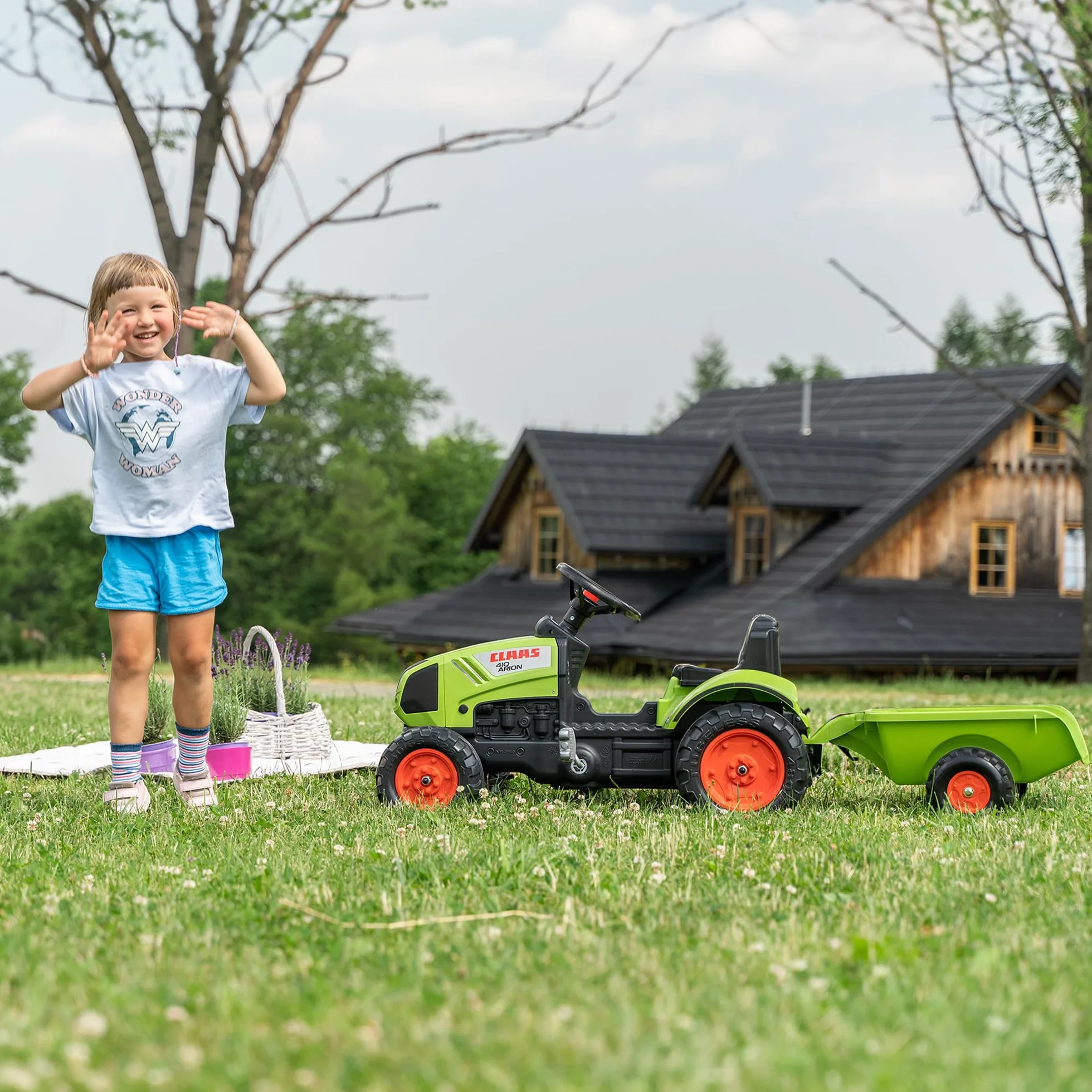 Falquet & Cie – 2040 A – Claas Arion 410/zawieszka – zielona