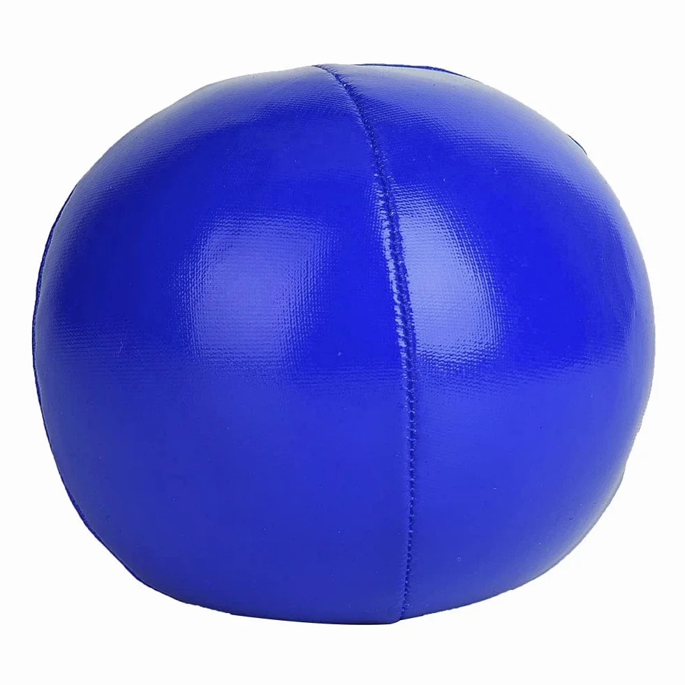 Alomejor Juggling Ball 3 szt. profesjonalny zestaw piłek do żonglowania klaun zestaw bali do żonglowania z torbą podróżną (niebieski)