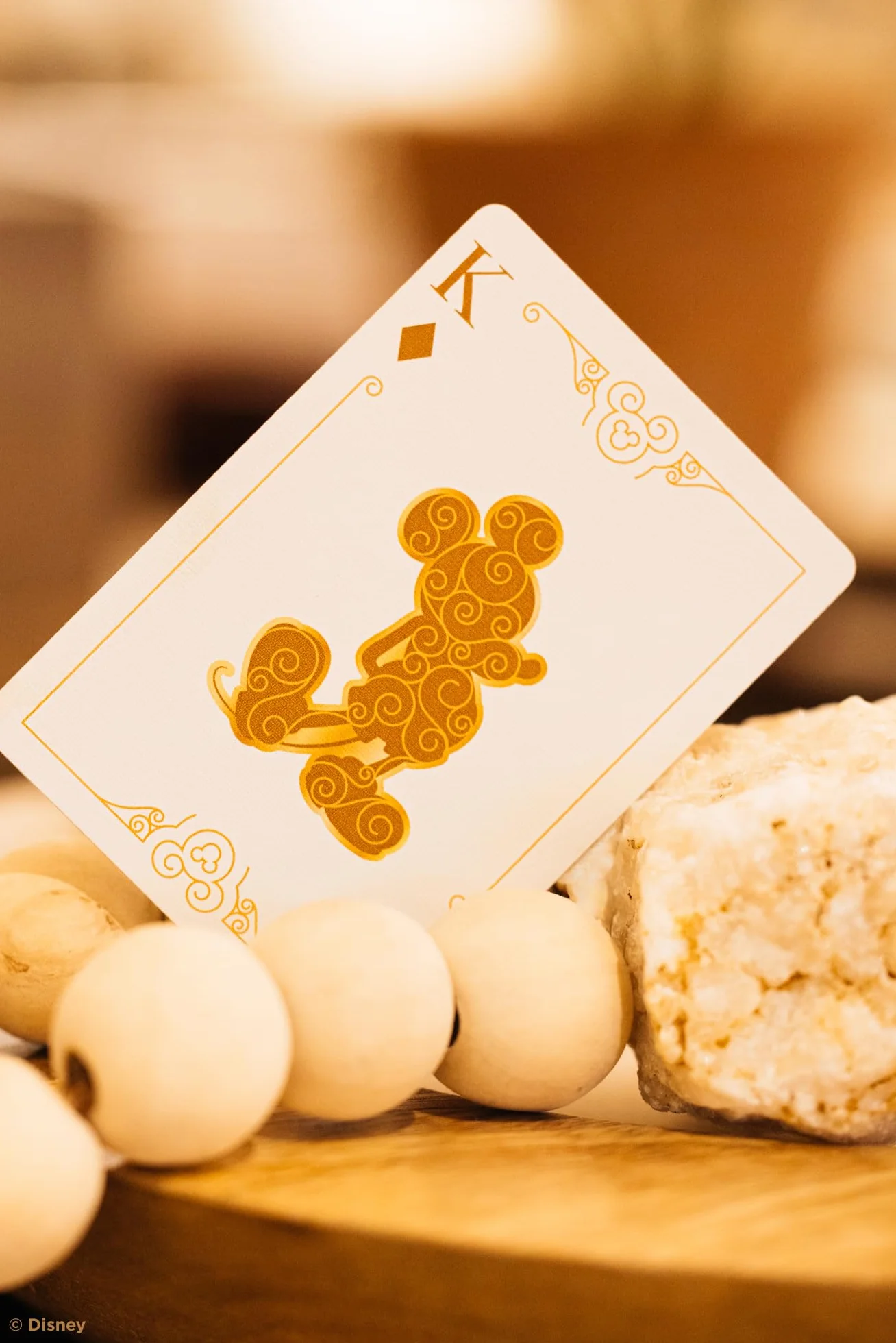 Bicycle - Zestaw 54 kart do gry - Kolekcja Ultimates - Disney Mickey Gold - Magia/Magia