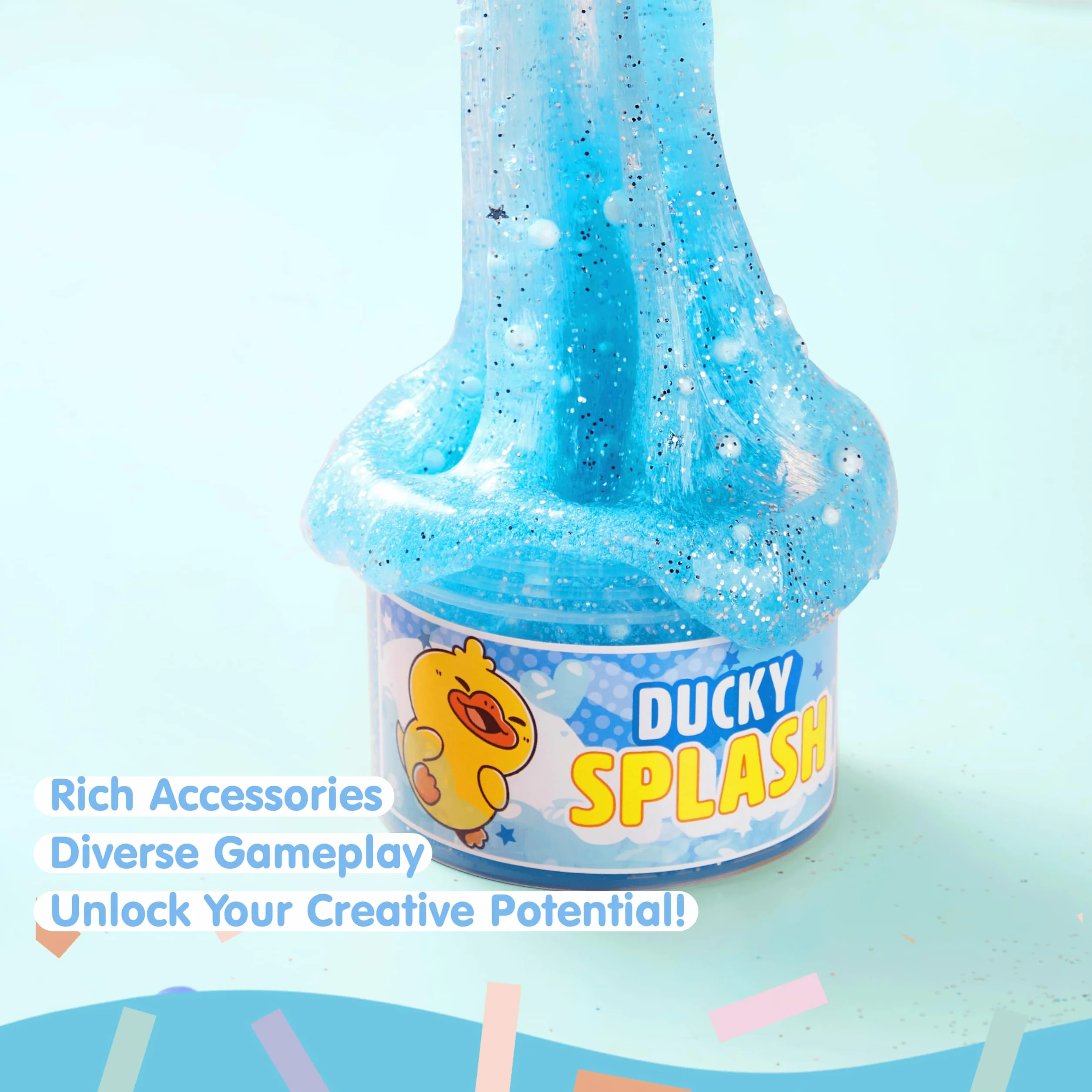 JOYIN Bubblebath Duck Butter Slime Party Favors, wypełniacze do torebek imprezowych dla dzieci, prezenty urodzinowe dla dziewcząt i chłopców