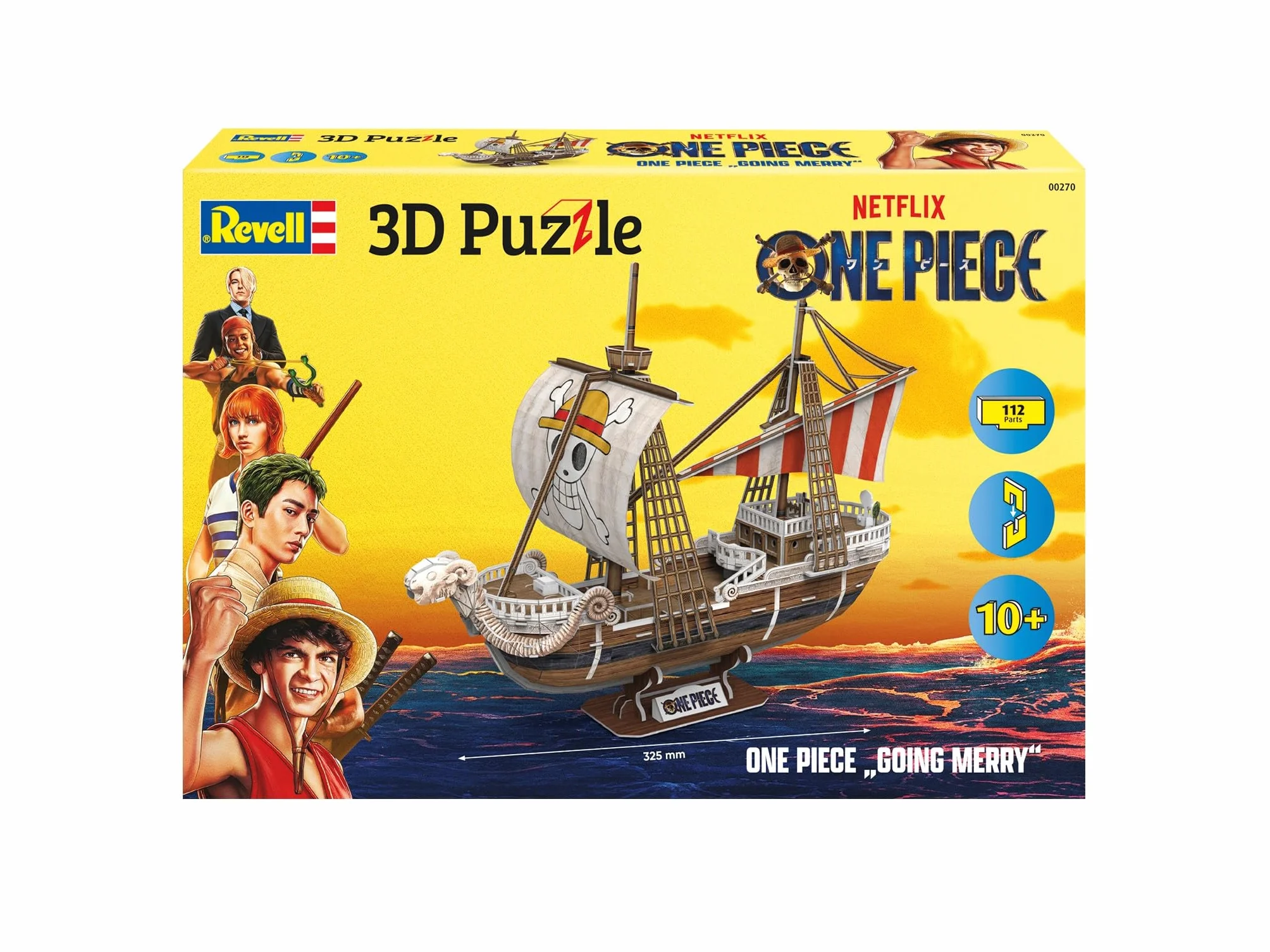 Revell 00270 Puzzle 3D, wielokolorowe