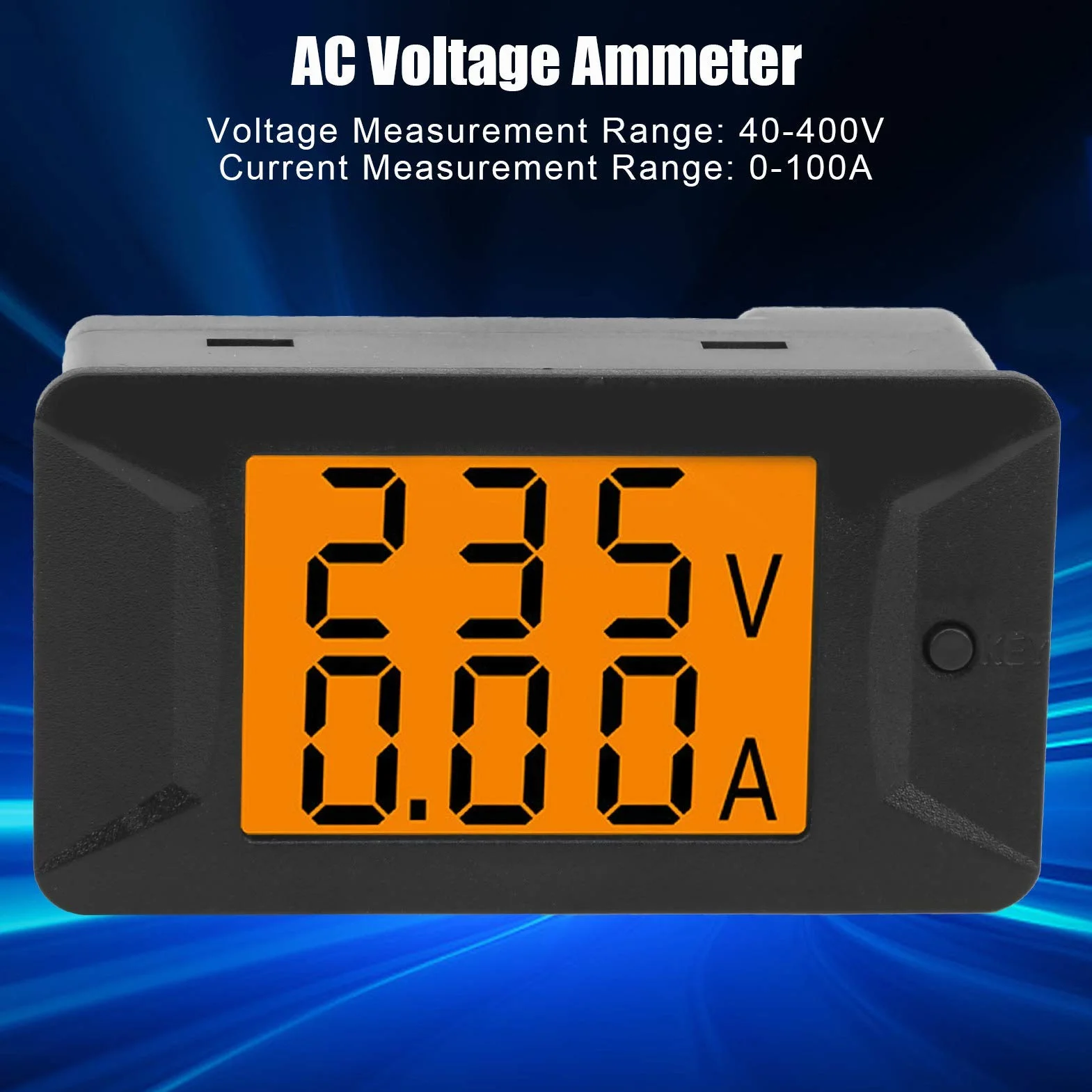 Podwójny cyfrowy amperomierz panelowy PZEM-026 AC 40-400V 100A amperomierz woltomierz bezdotykowy wbudowana instalacja 110-220V