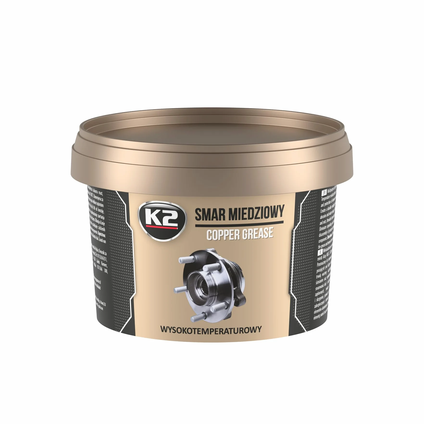 K2 Wysokotemperaturowy smar miedziany 500 g