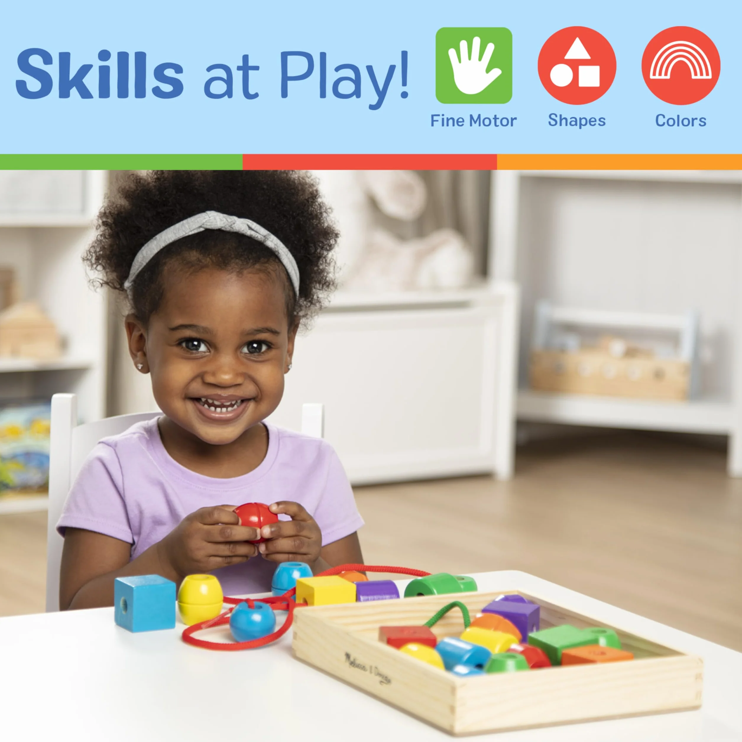 Melissa i Doug - Moje pierwsze koraliki