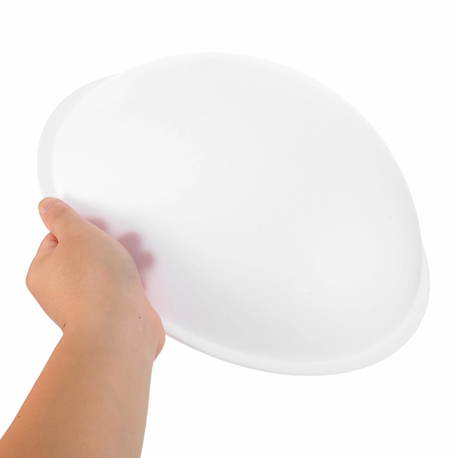 MAGICLULU Akrylowy Półokrągły Abażur do Lamp Wiszących, Podłogowych i Stołowych – Biały Klosz w Stylu Nowoczesnym, Osłona Światła do Sypialni i Wnętrz