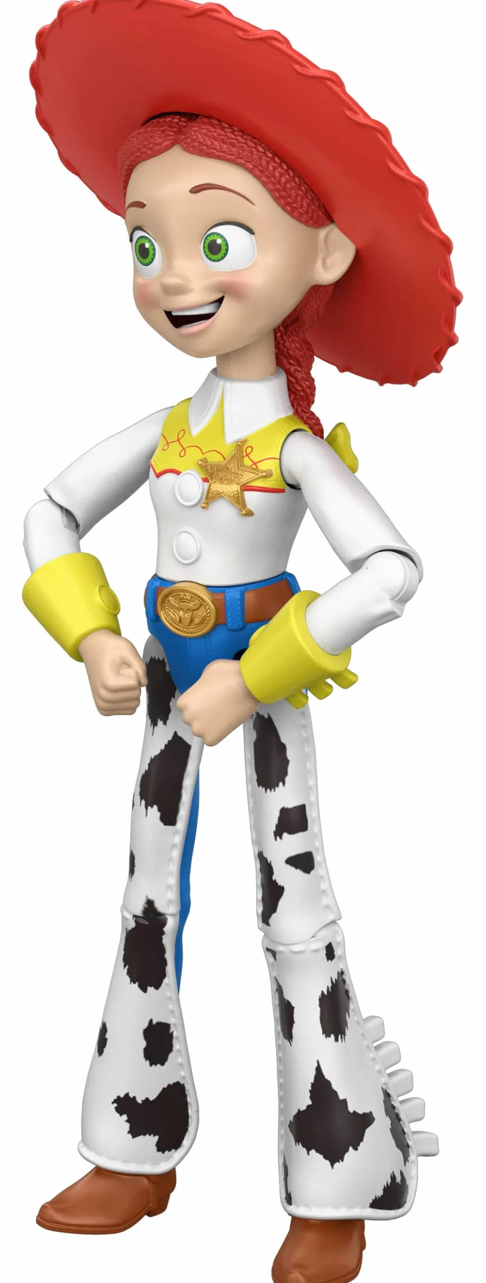 Mattel Disney Pixar Toy Story 5 „Tańcząca” kowbojka Jessie Figurka z funkcją (ok. 30 cm), 12 punktów ruchu, filmowy wygląd, zabawka dla dzieci 3+, JKV40