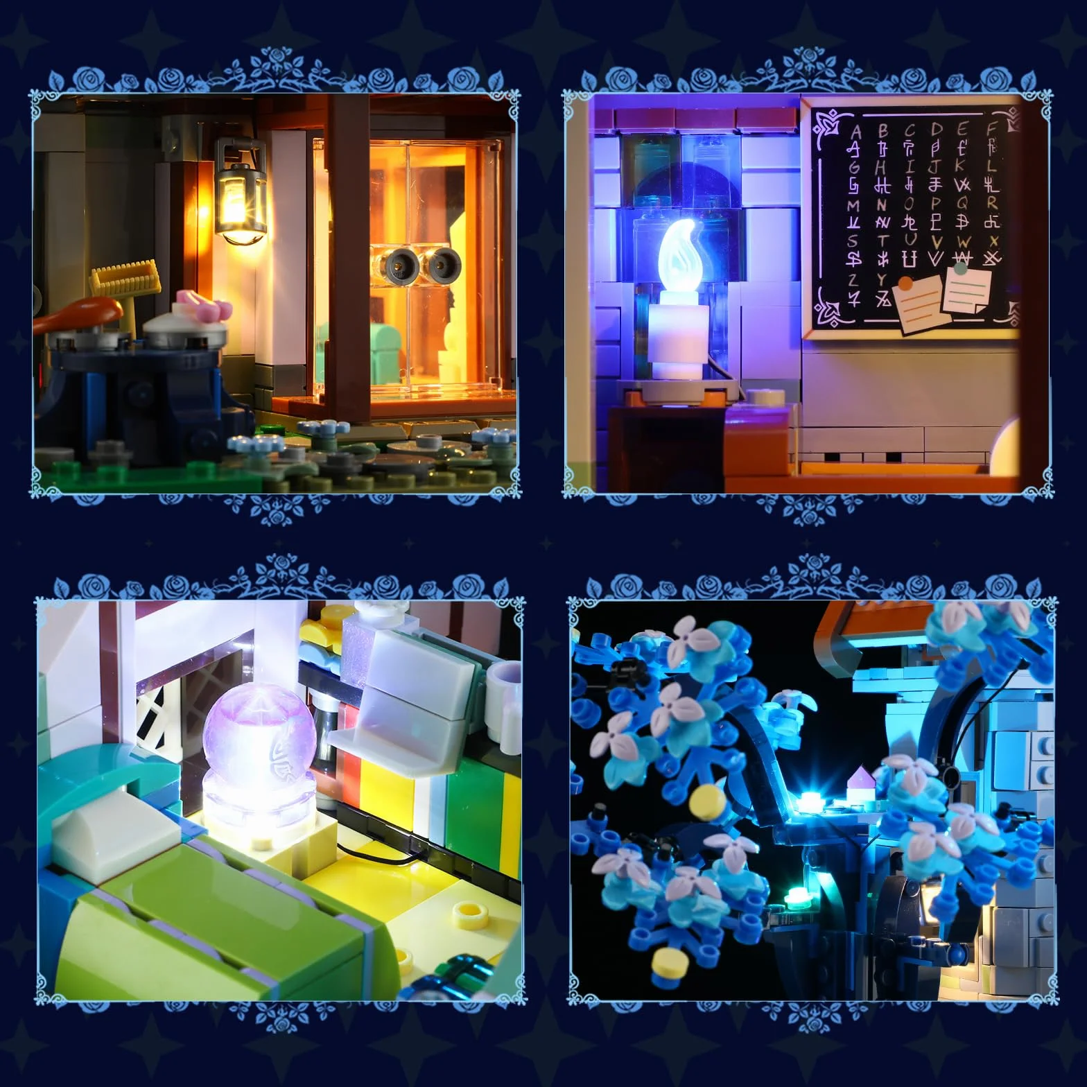 Lumibricks Leśna Gospoda 20006,3120 Pcs, Magiczny Zestaw Konstrukcyjny Elfów Z Fantastycznego Lasu, Pomysł na Prezent dla Nastolatków & Dorosłych Fanów Zabawek
