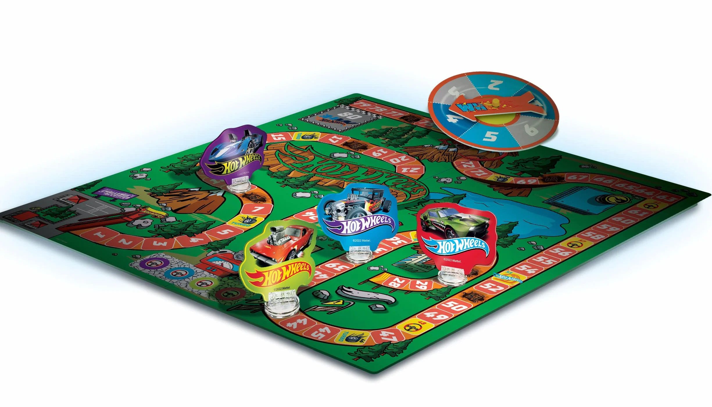 Liscianigiochi Hot Wheels Gra Planszowa, Wielokolorowy, od 5 lat