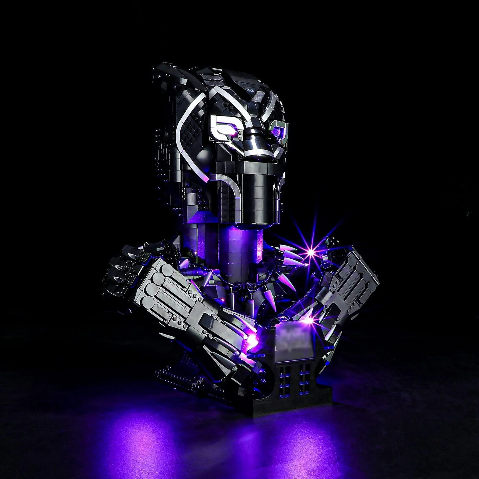 BRIKSMAX Oświetlenie LED do LEGO Black Panther – kompatybilne z klockami Lego Marvel