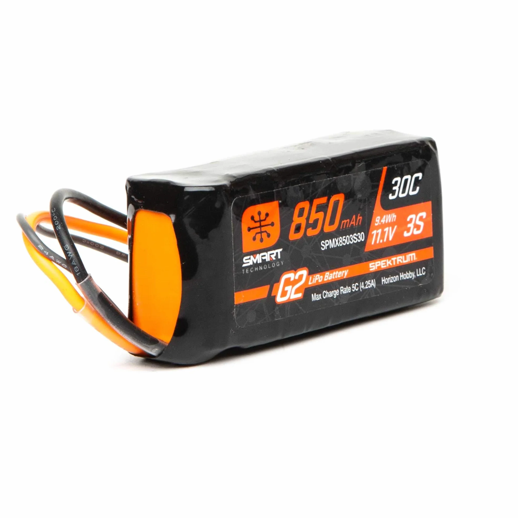 11,1 V 850 mAh 3S 30C Smart G2 akumulator LiPo: IC2