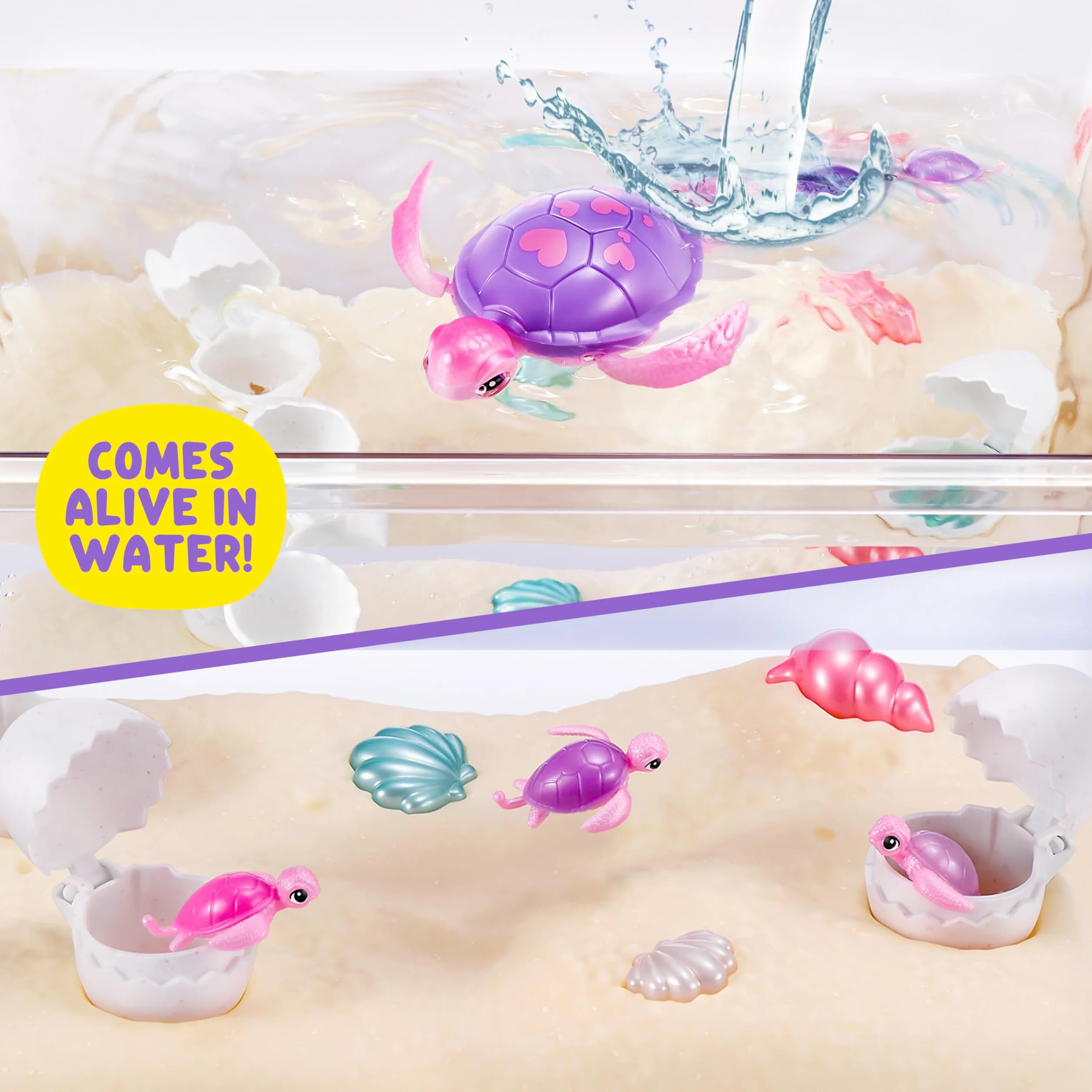 ZURU Pets Alive Mama Turtle Surprise robot zabawka żółw