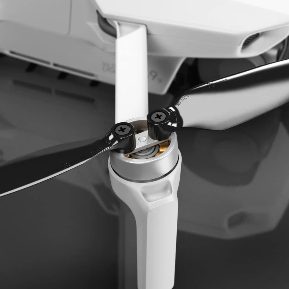 Master Airscrew Śmigła Stealth do DJI Mini 2, Mini 2 SE, Mini SE & Mini 4K - Czarne, 4 śmigła w zestawie