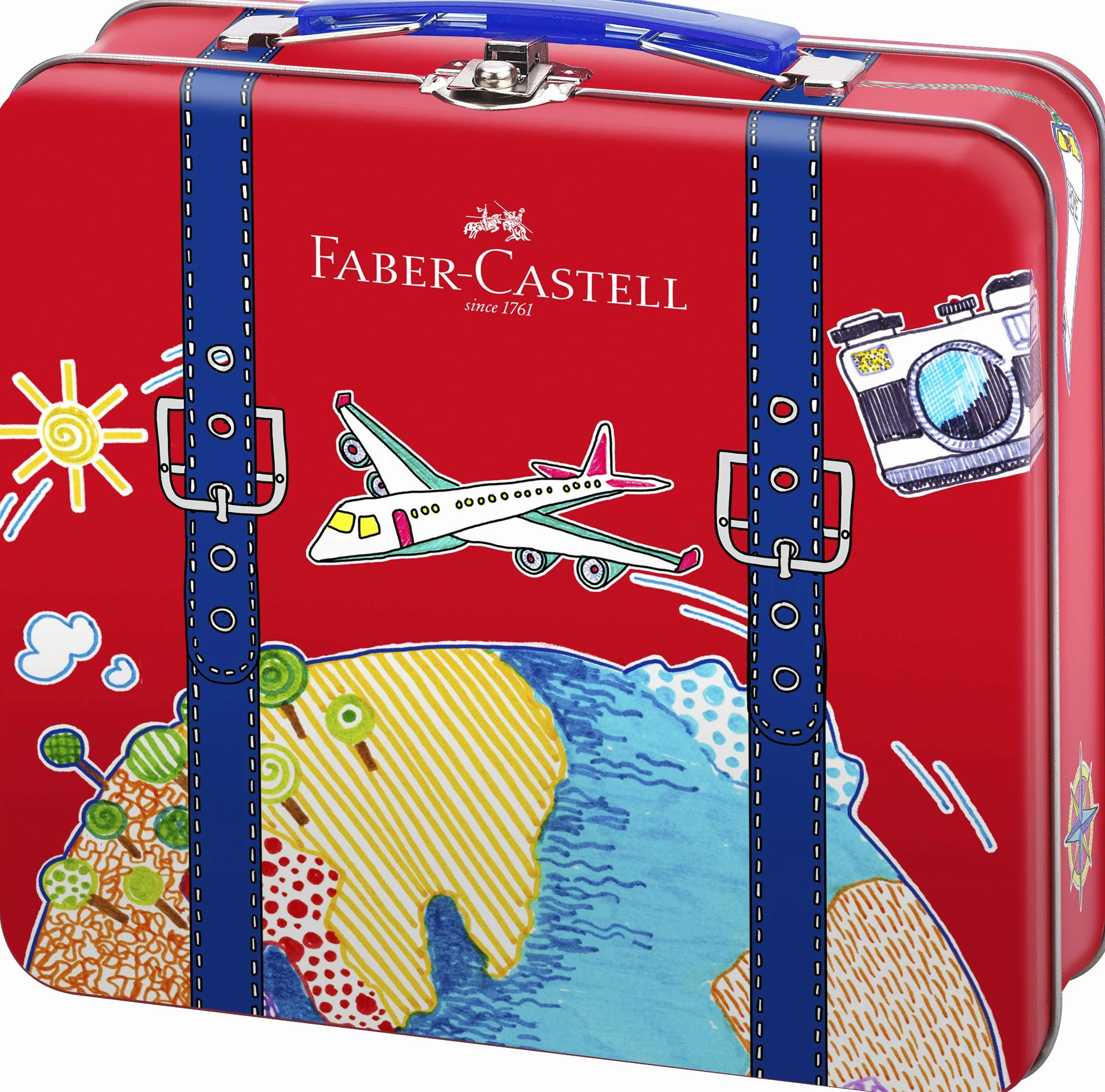 Faber-Castell Zestaw do Kolorowania, Wielokolorowy, 19.3 x 19 x 6.7 cm