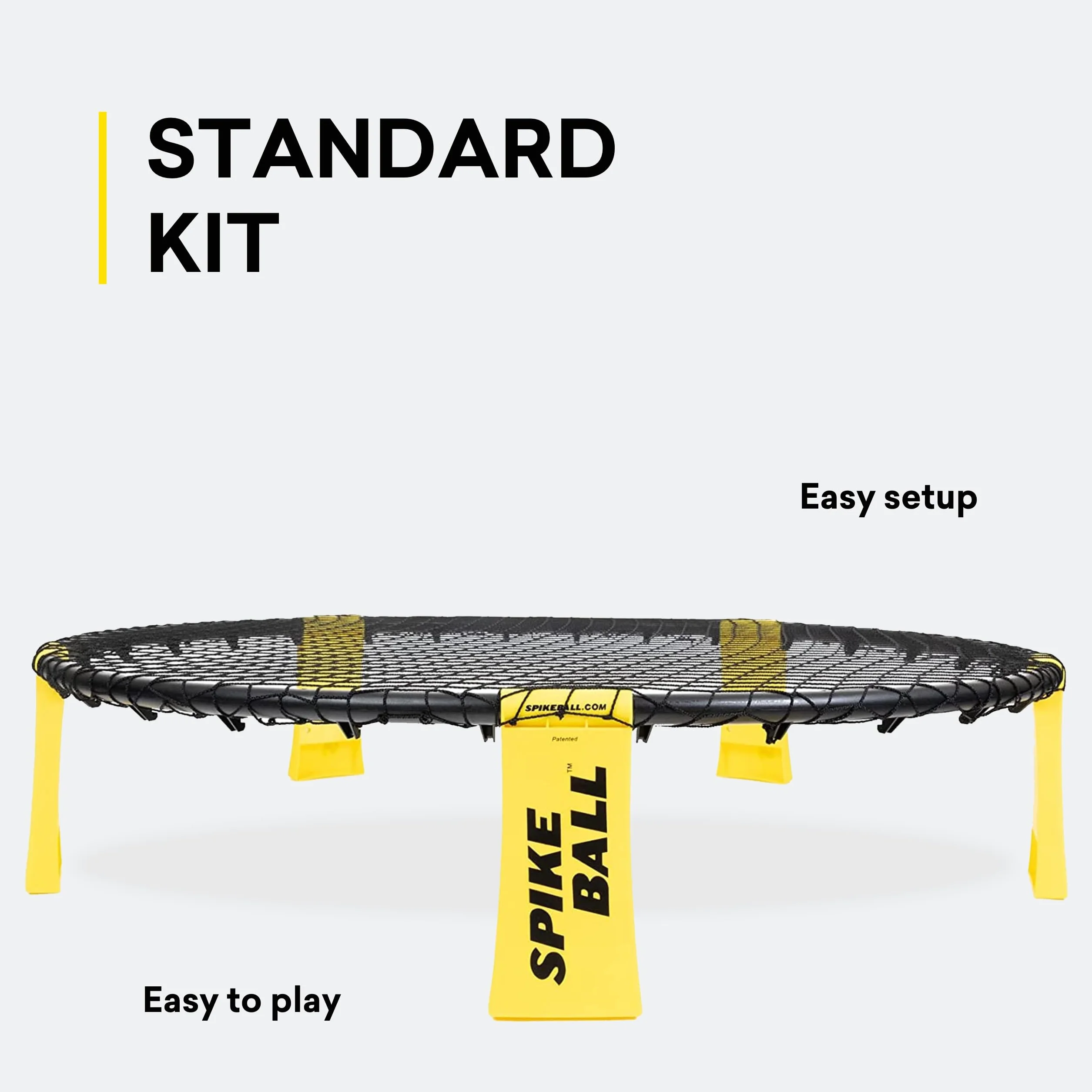 Spikeball Gra Spikeball - jak widać na Shark Tank TV - 1 zestaw piłek, torba ze sznurkiem i księga zasad