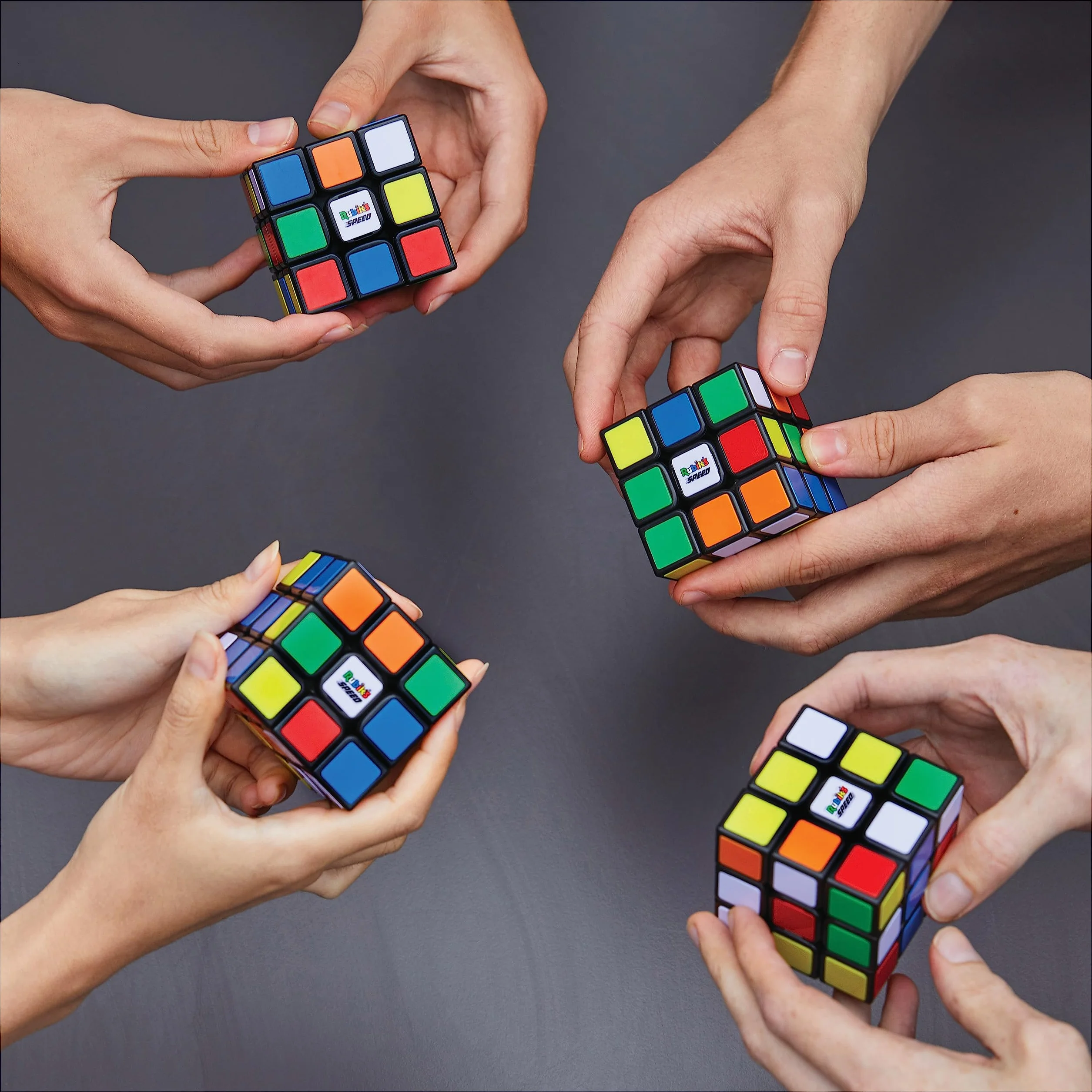 RUBIK'S CUBE 3X3 - Kolorowa gra puzzli Rubik's 3X3 - Puzzle 3x3 Oryginalne dopasowanie kolorów - Klasyczny Cube Problem z 1 przewodnikiem - 6063968 - Zabawka dla dzieci 8 lat i +