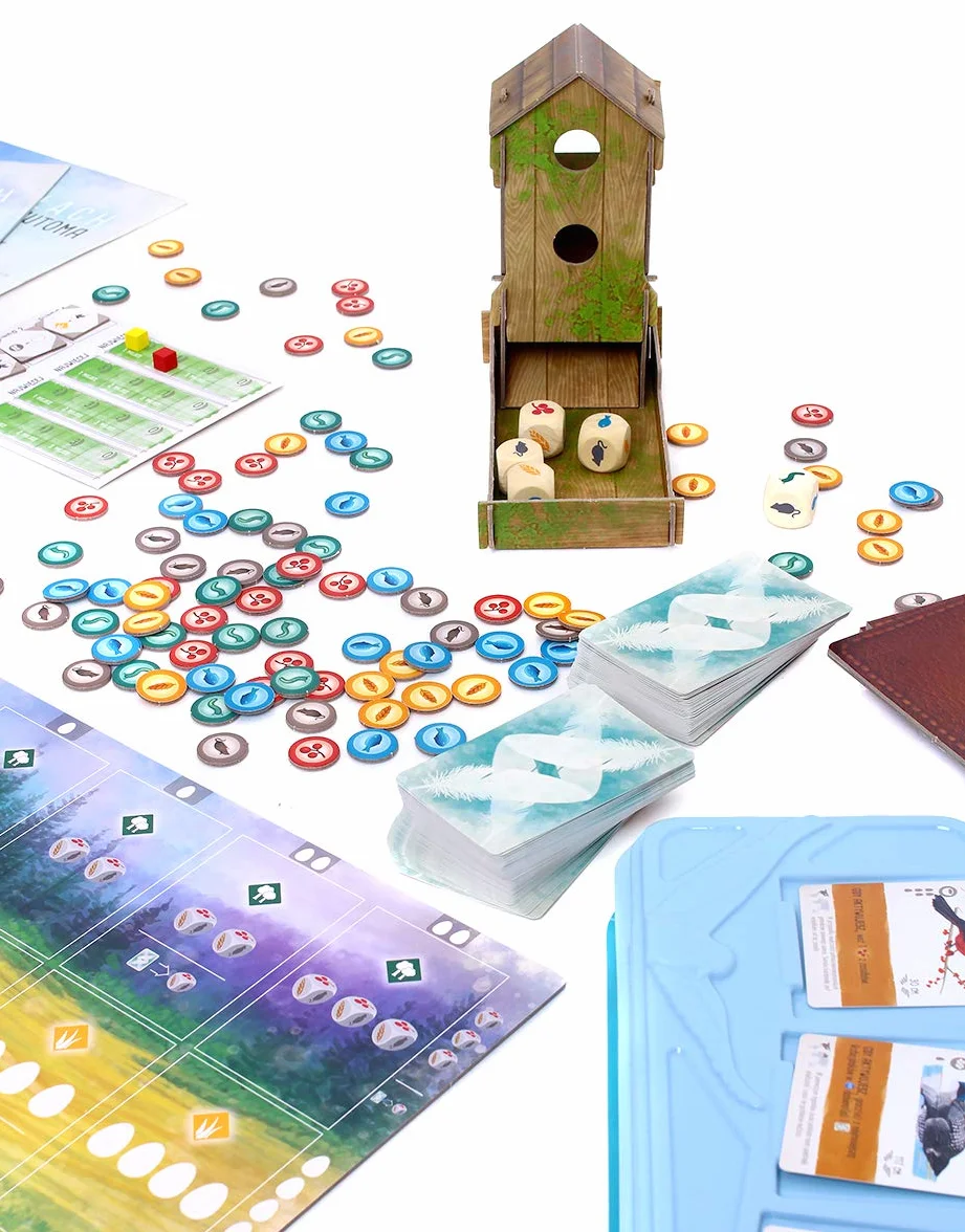 Stonemaier Games | Na Skrzydłach | Gra planszowa,| Gra rodzinna | Wiek 10+ | 1-5 graczy