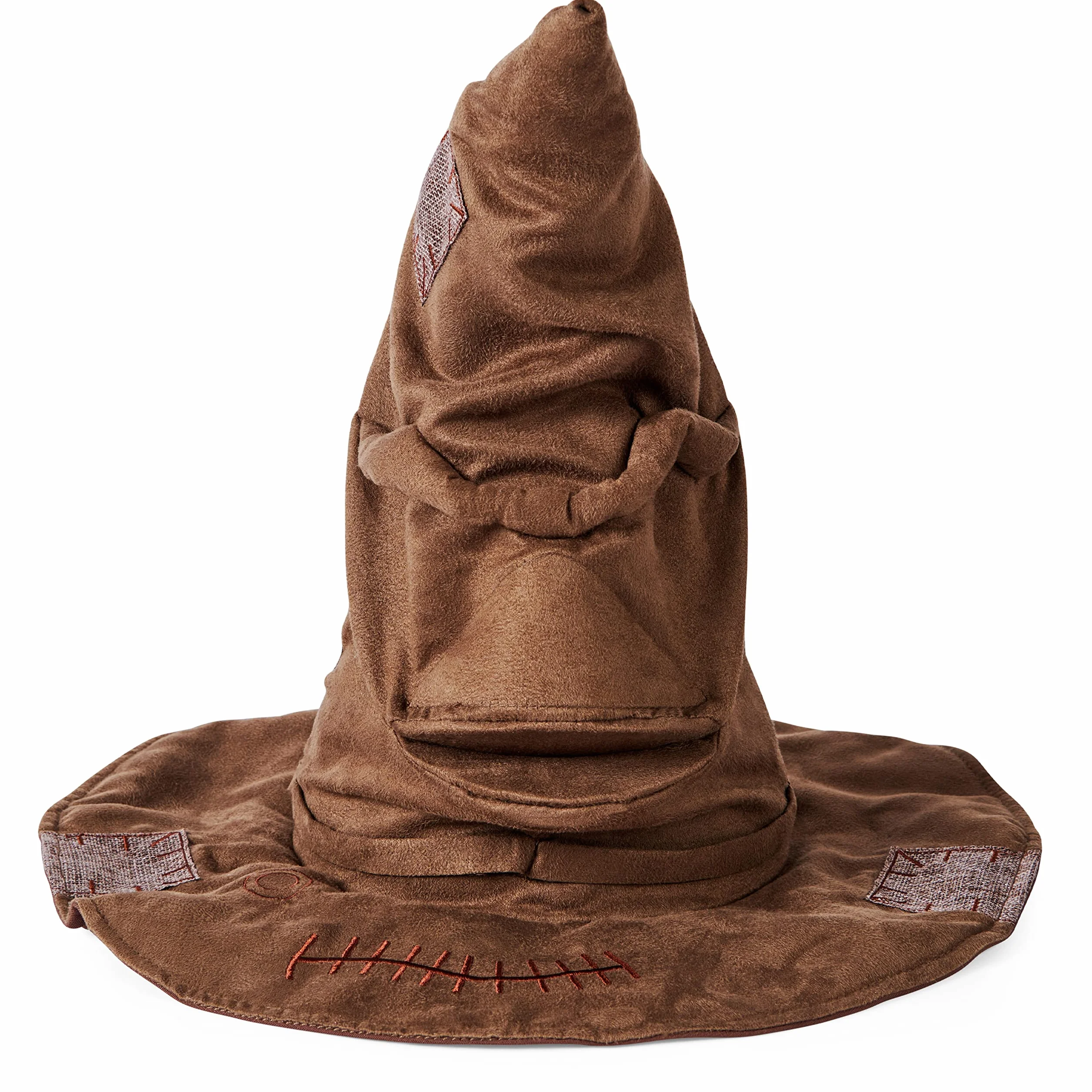Wizarding World, Talking Sorting Hat with 15 Phrases for Harry Potter Pretend Play Kids’ Fancy Dress Role Play Toys for Ages 5 and up