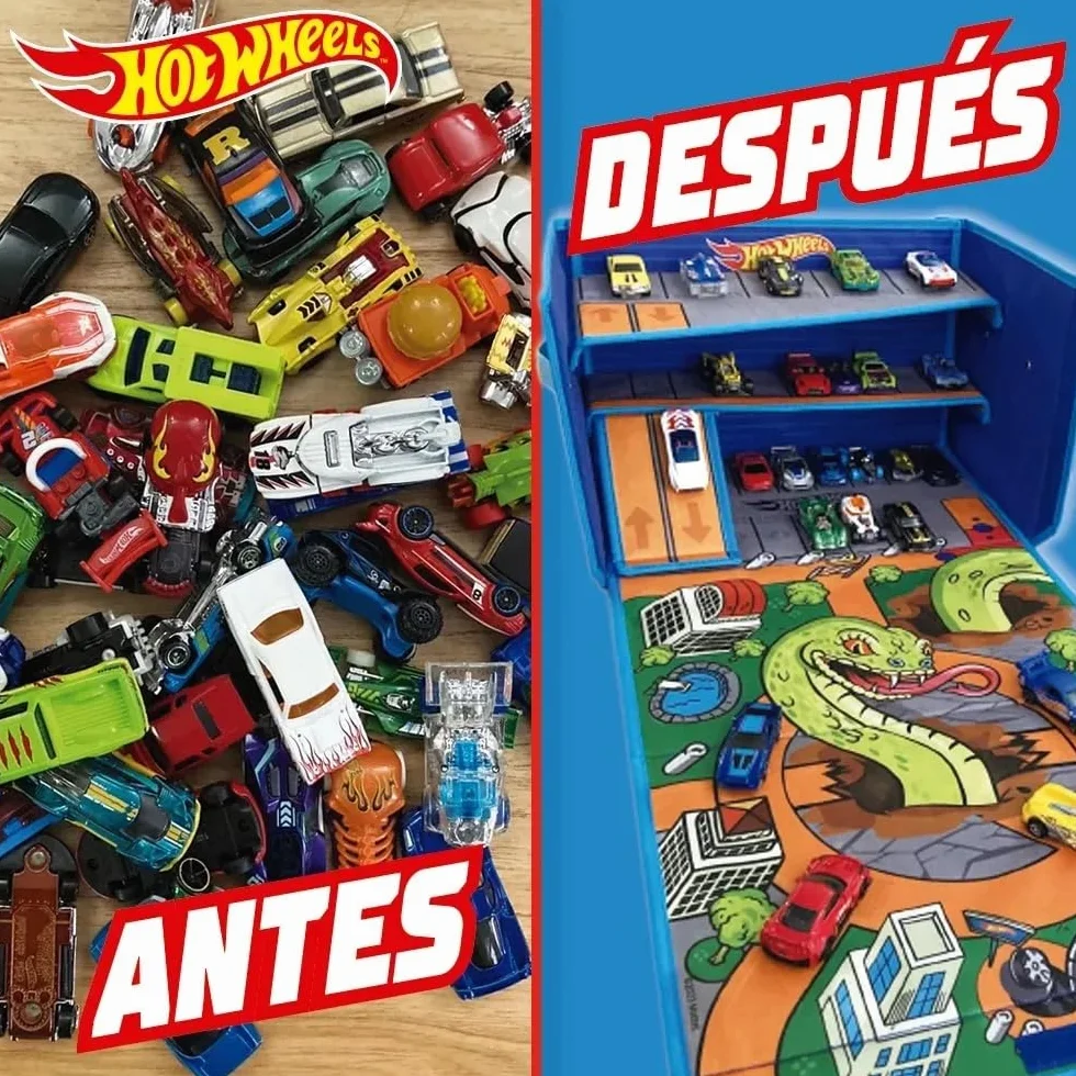Hot Wheels Flex Cube playmat Garage Storage