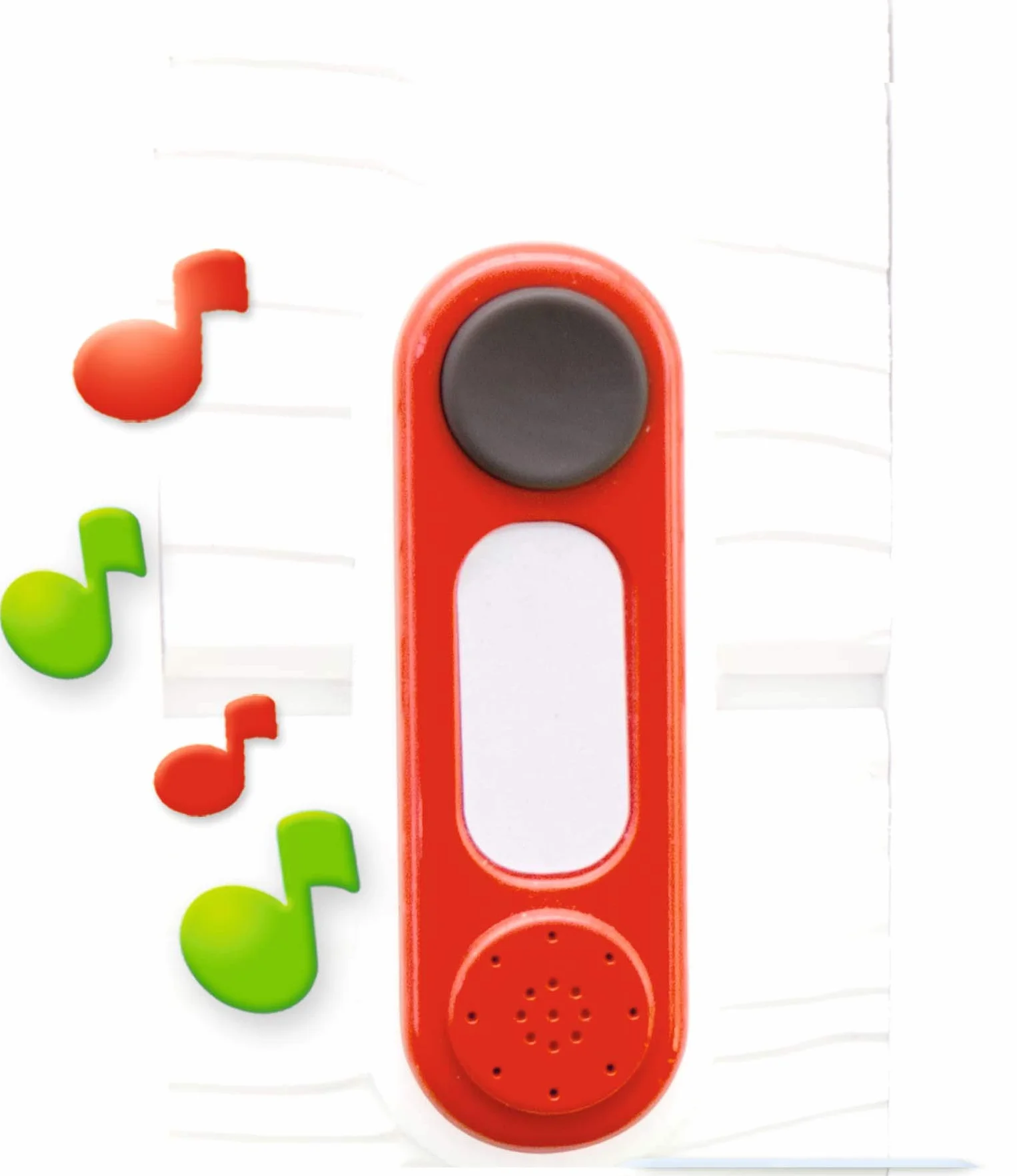 Smoby Elektroniczny Dzwonek do Drzwi, Wielokolorowy, 12 x 4 x 4 cm