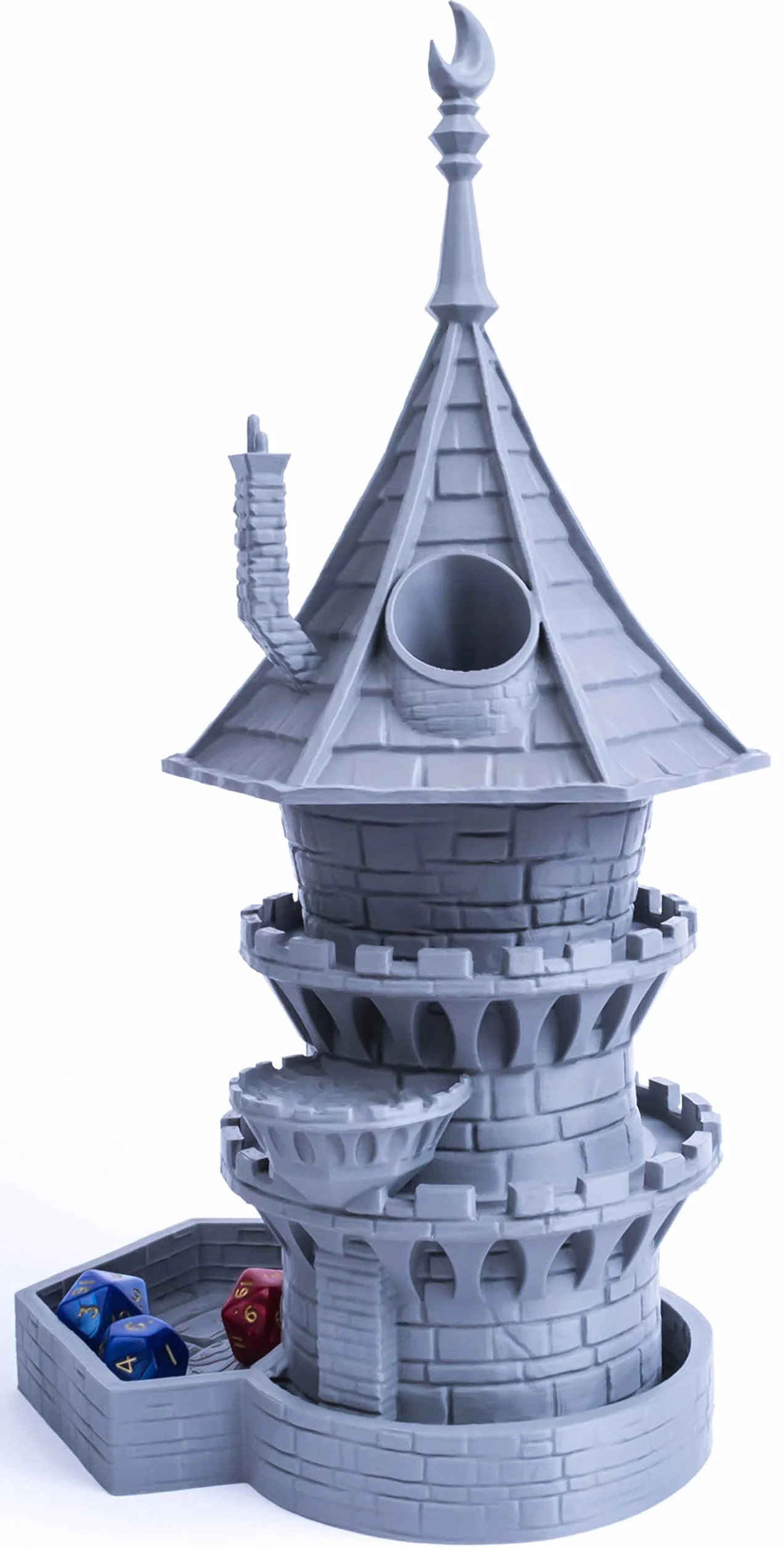 Wizard Dice Tower do gier RPG stołowych i planszowych