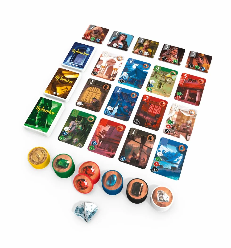 Rebel | Splendor | Gra planszowa | Gra rodzinna | Wiek 10+ | 2-4 graczy | Czas rozgrywki 30+ min