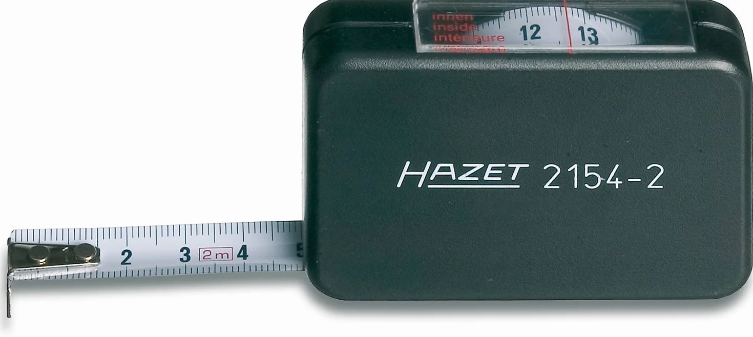 HAZET 2154-2 2000 mm taśma pomiarowa - wielokolorowa
