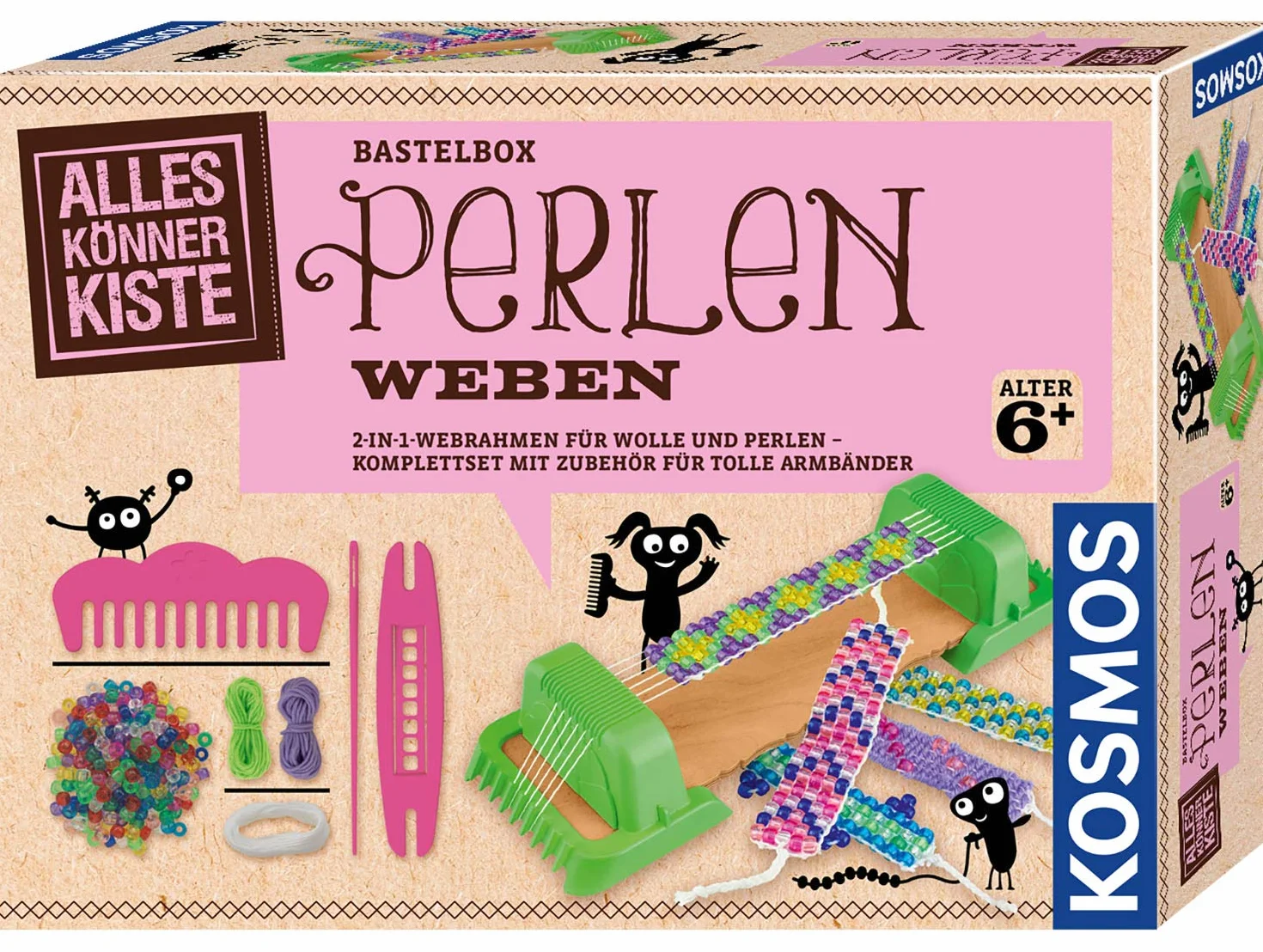 Perlen weben Bastel-Set
