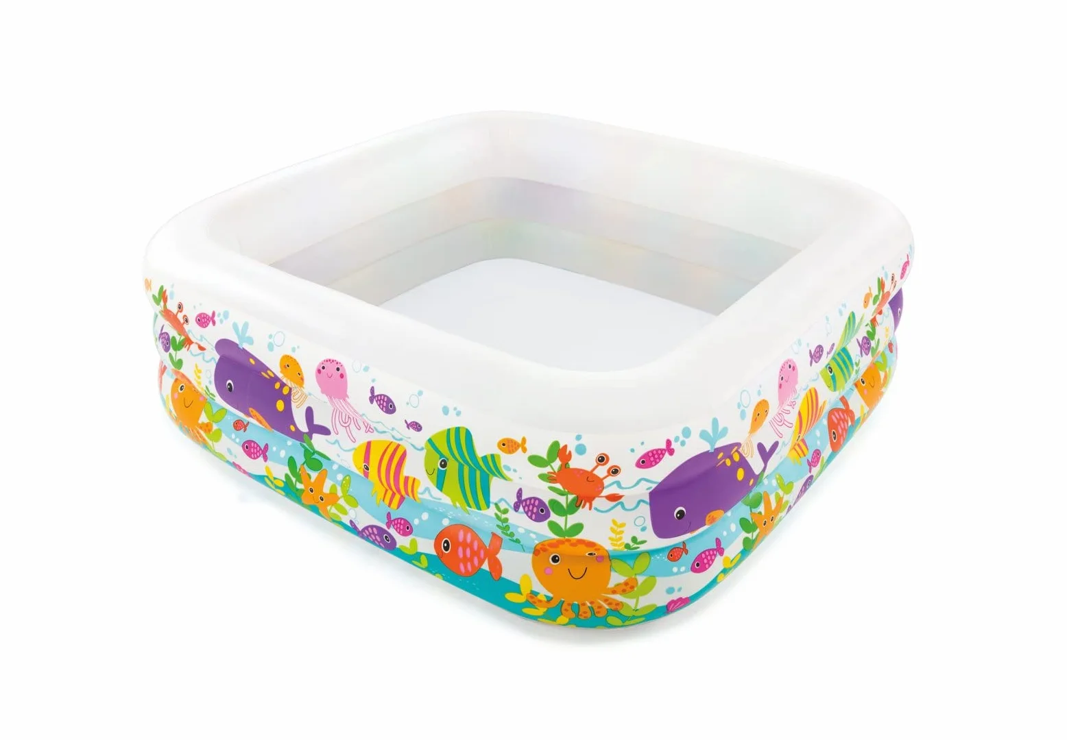 Intex Sea Aquarium Pool Basen dla Dzieci, Nd., 1,59 m x 1,59 m x 50 cm, 340 l