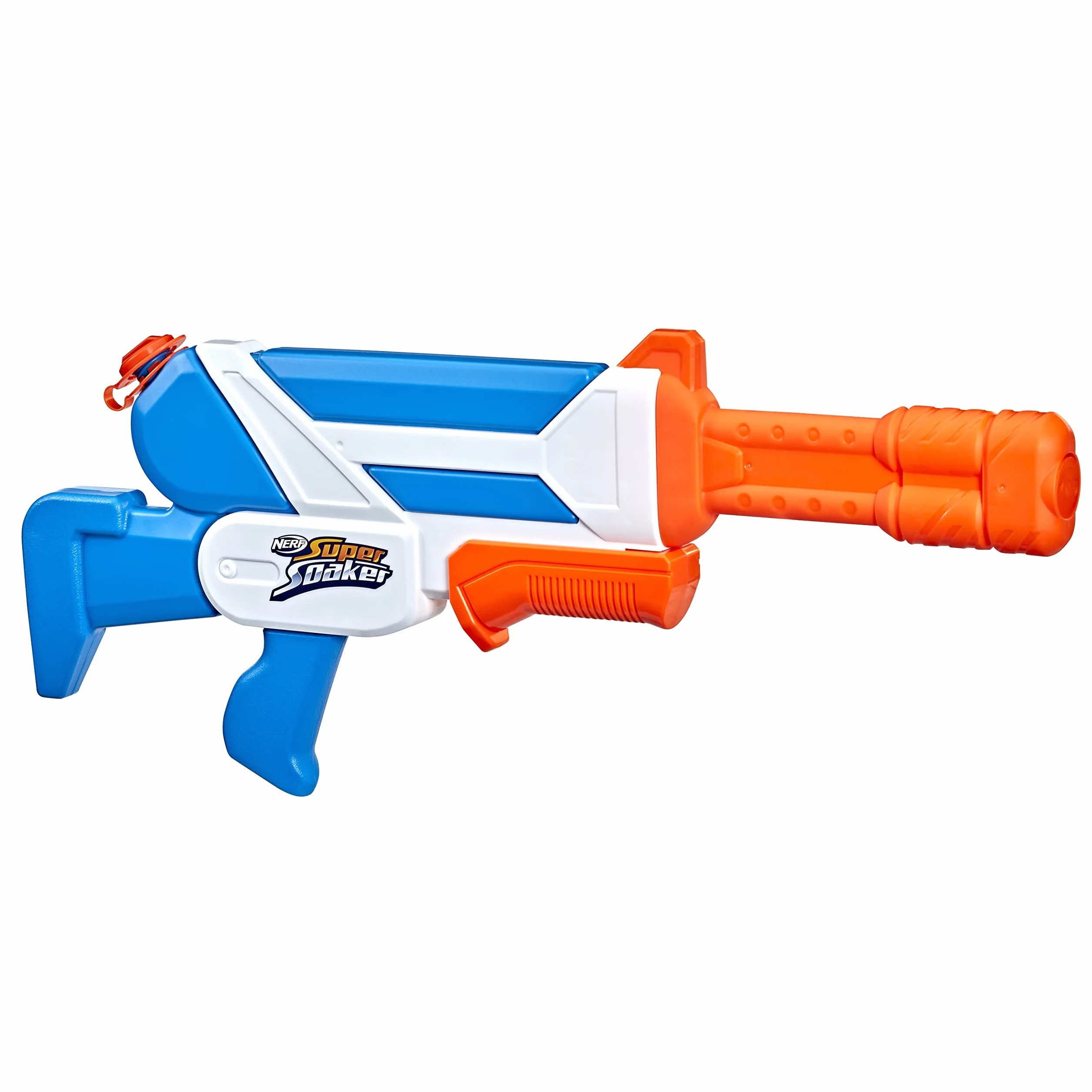 Super Soaker Twister pistolet na wodę, przecinające się strumienie wody, funkcja pompowania, duży zbiornik na wodę o pojemności 1 l, łatwe napełnianie