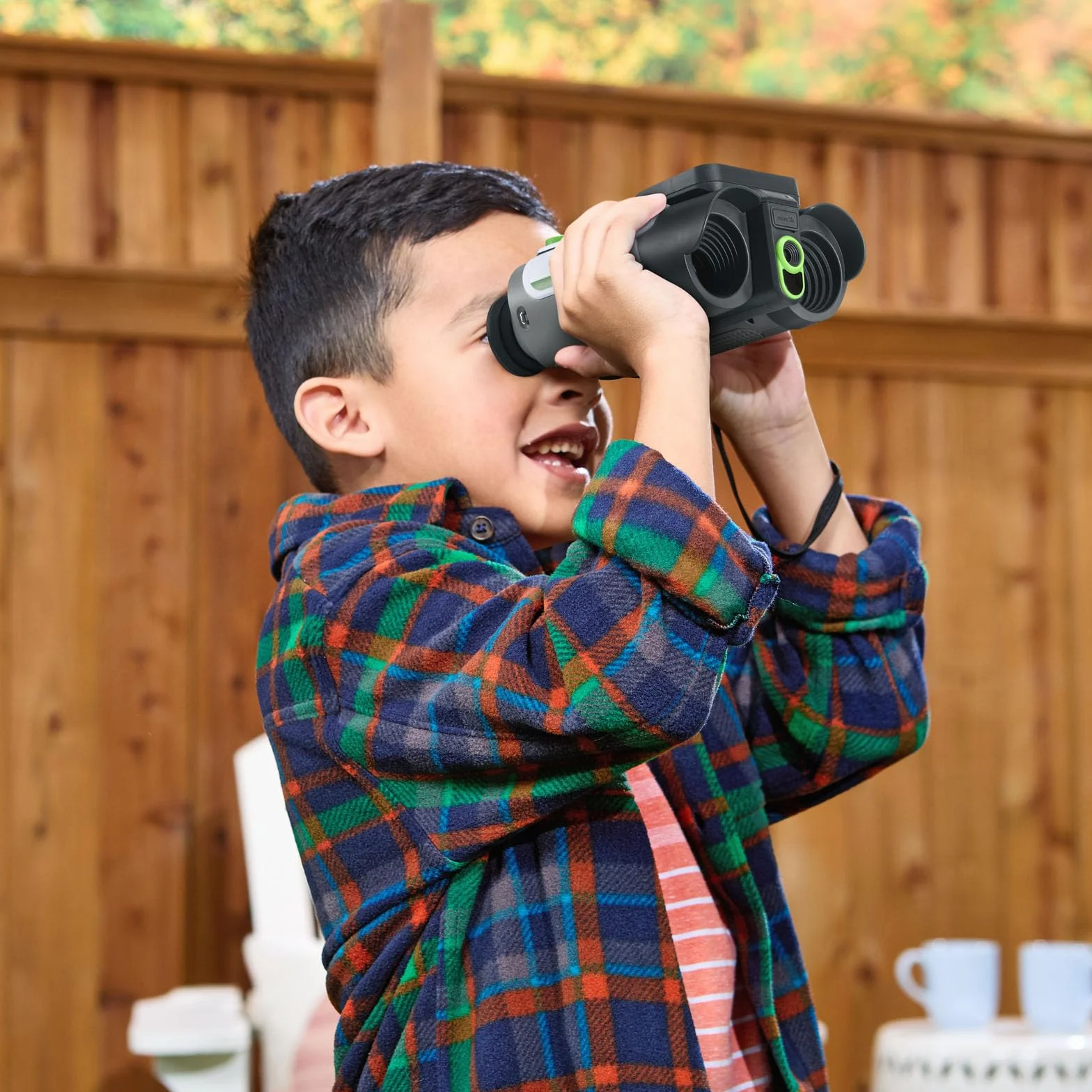 LeapFrog Magic Adventures Binoculars with Screen Capture Night Vision for Kids Ages 4+