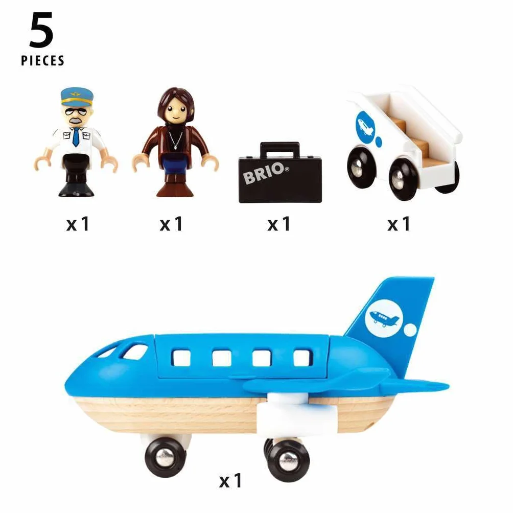 BRIO World - Blaues Flugzeug