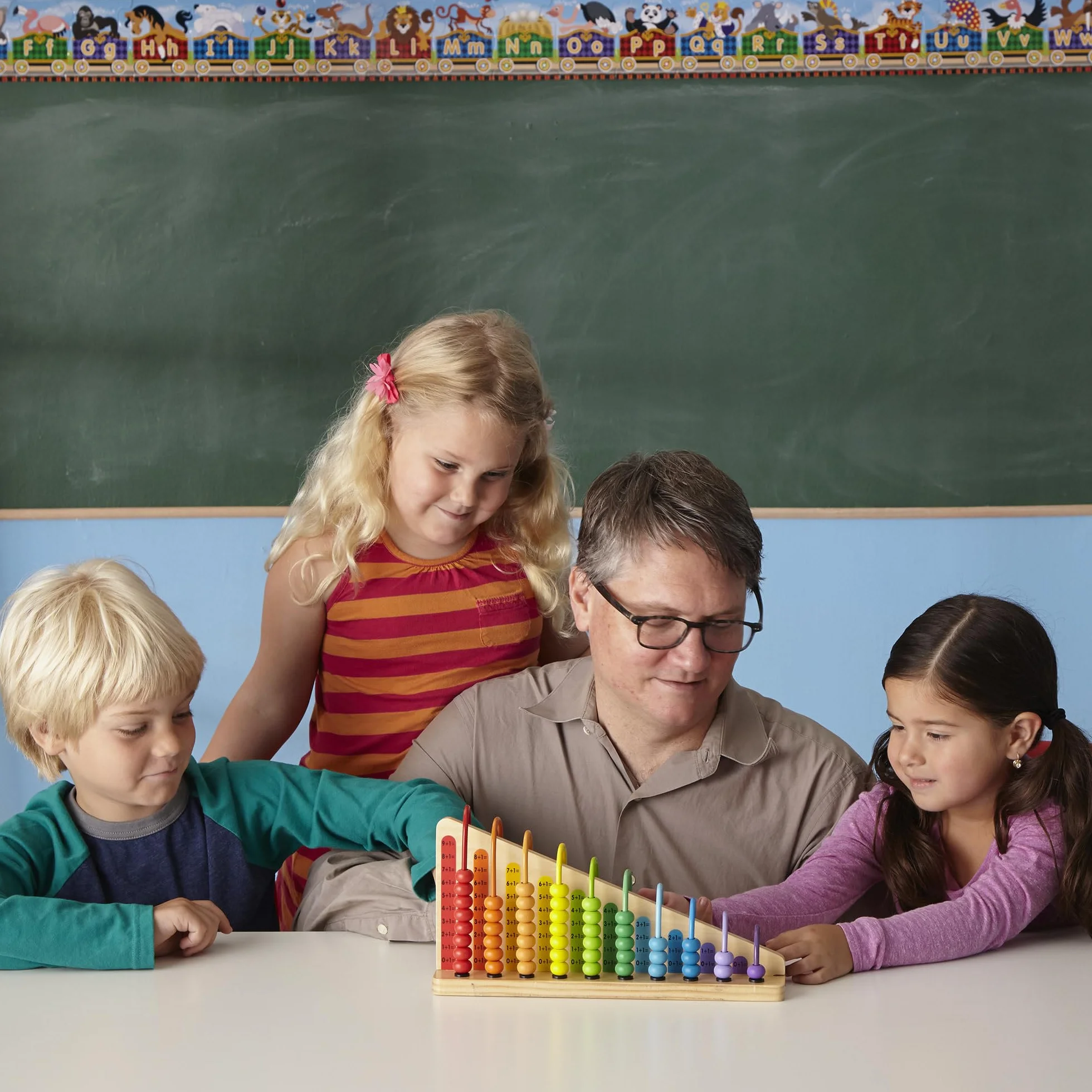Melissa & Doug – liczydło do odejmowania | zabawka rozwojowa | motoryka | 2+ | prezent dla chłopca lub dziewczynki