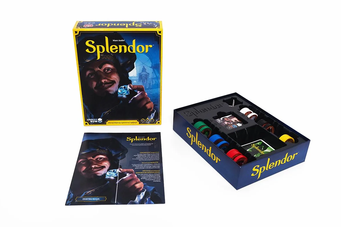 Rebel | Splendor | Gra planszowa | Gra rodzinna | Wiek 10+ | 2-4 graczy | Czas rozgrywki 30+ min