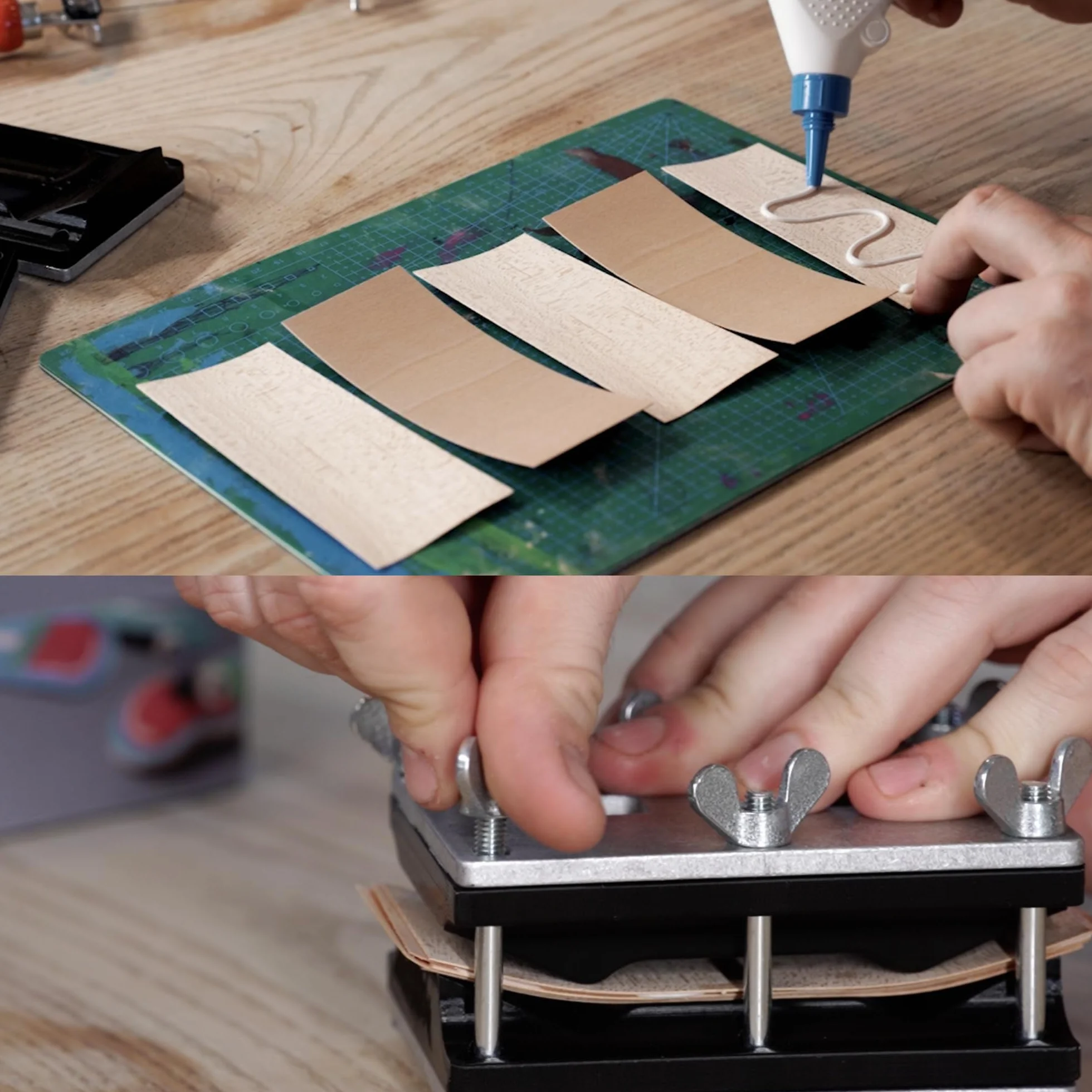 Creskate - Kolorowe płyty MDF Fingerboard - 6 desek, drewno