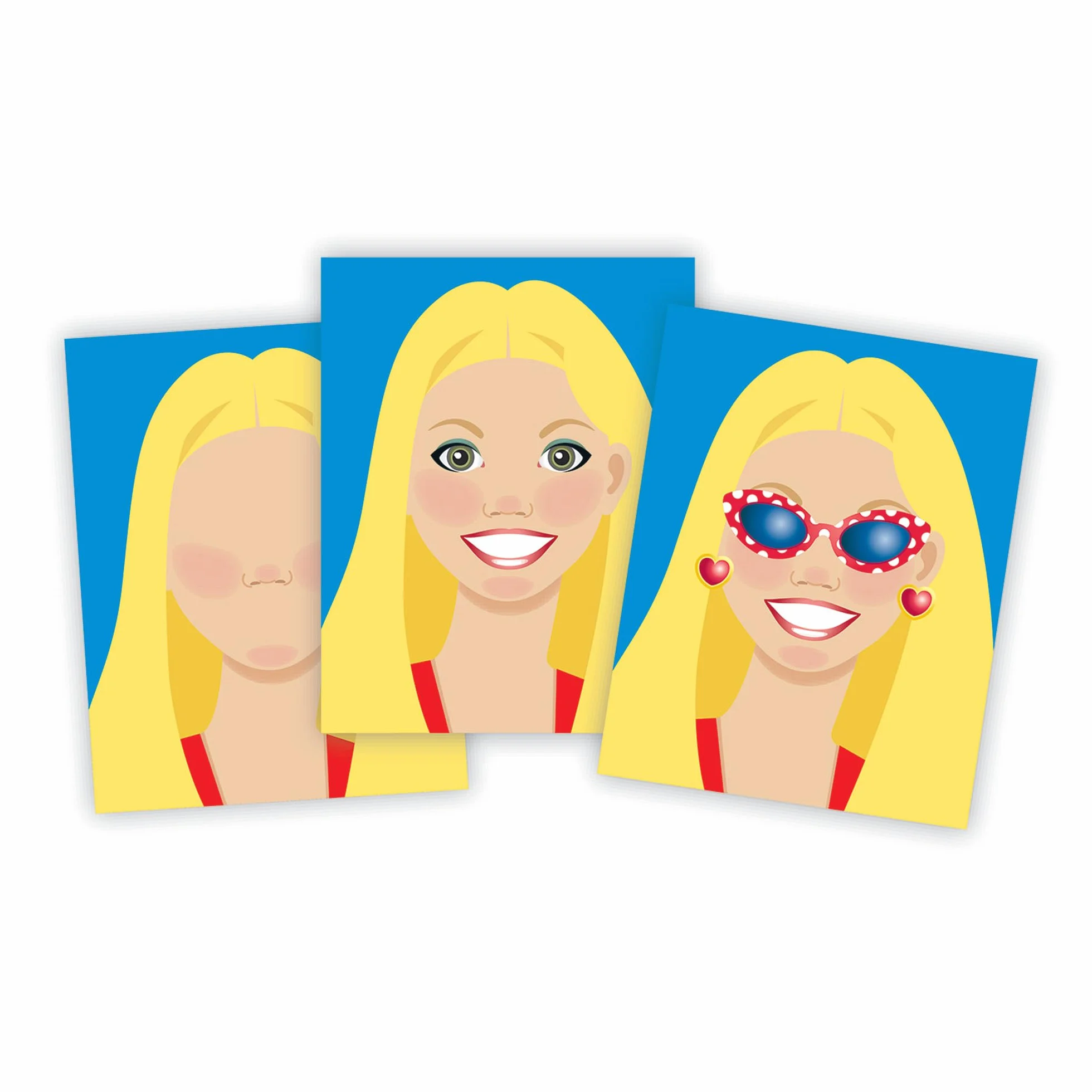 Melissa & Doug – Blok z Naklejkami do Tworzenia Twarzy | Zadania | 3+ | Prezent dla Chłopca lub Dziewczynki