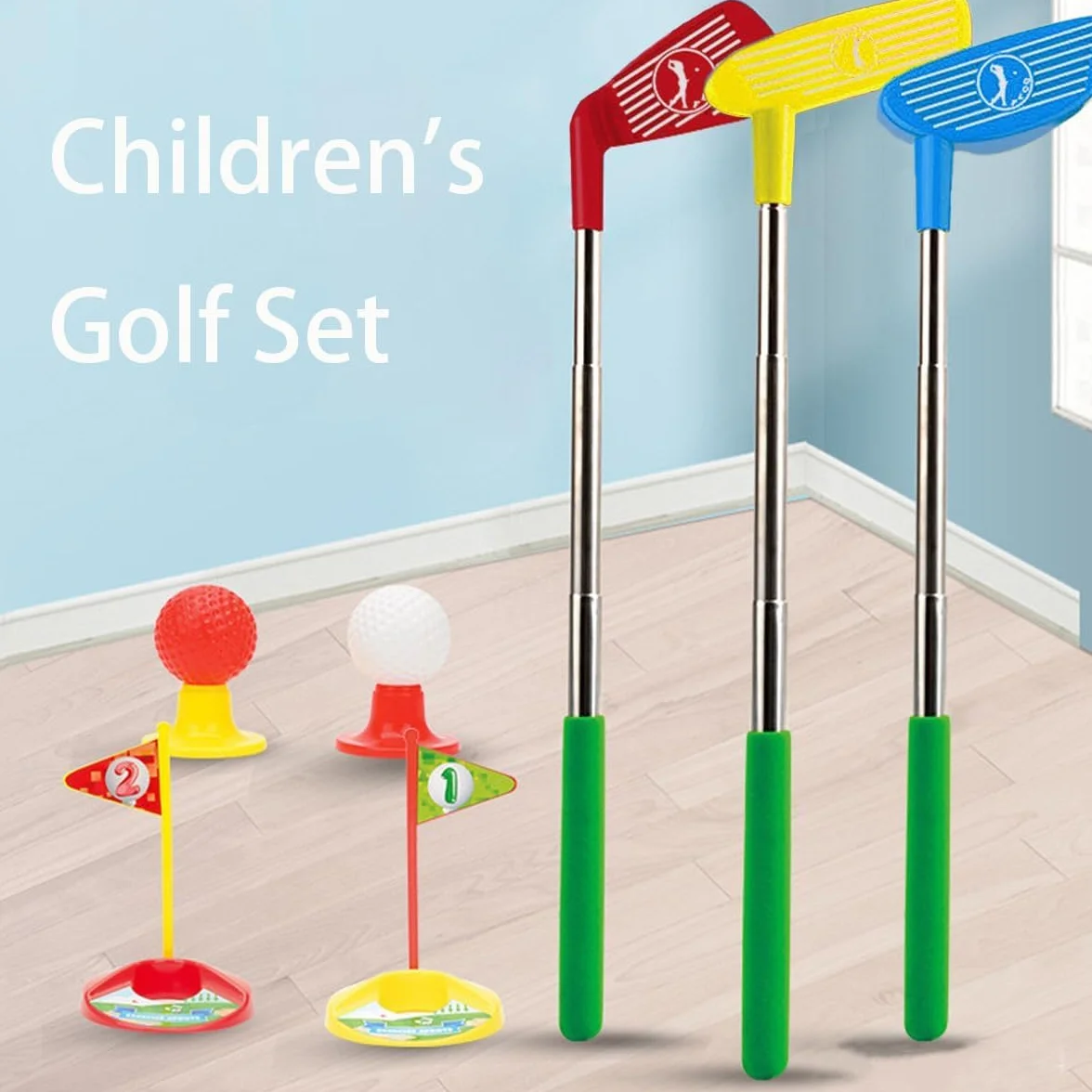 Mini Golf, Zabawki sportowe na świeżym powietrzu dla dziecko, Prezenty dla chłopców i dziewcząt w wieku 3-5 lat