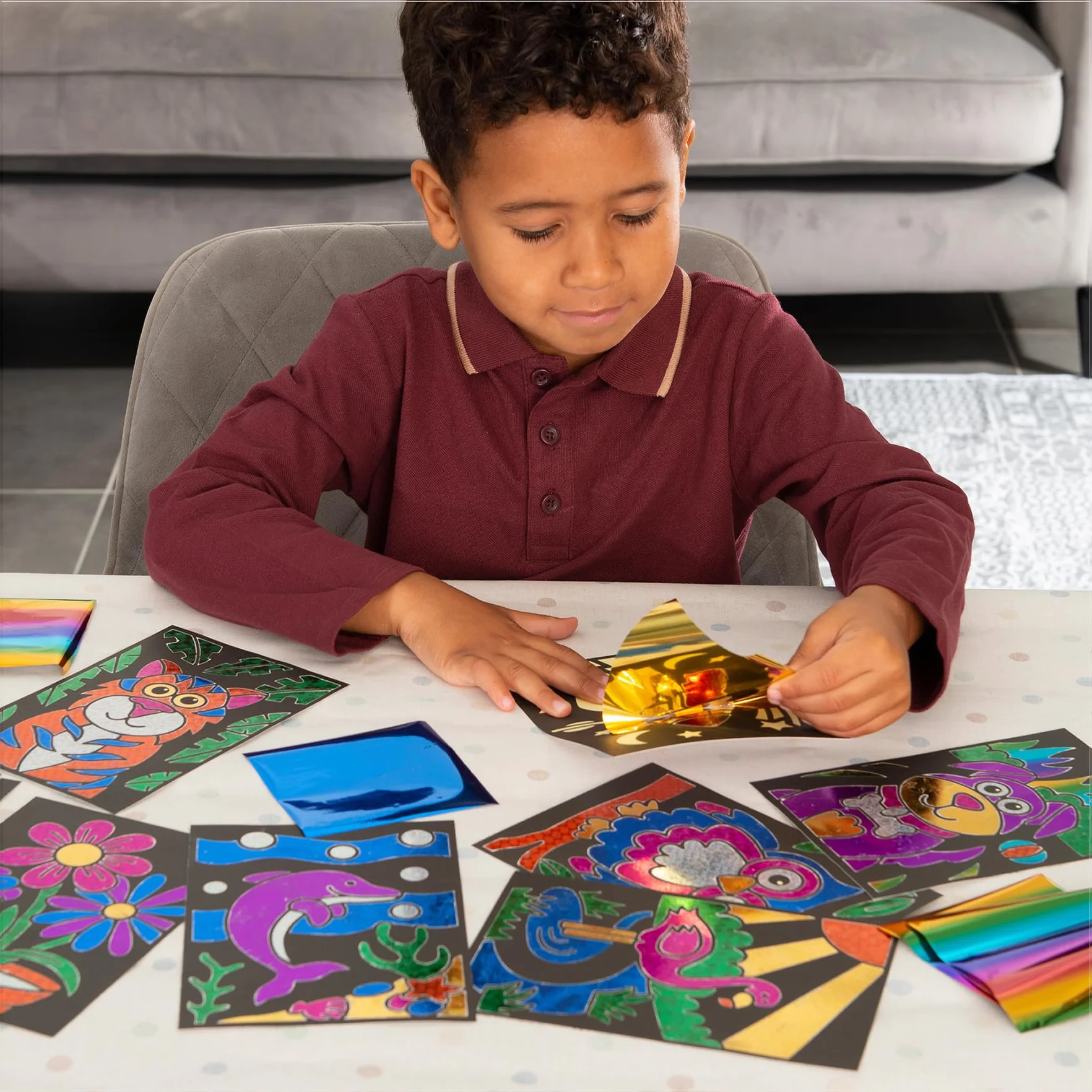 Galt Toys, Fab Folia Art, zestaw rzemieślniczy dla dzieci, dla dzieci w wieku od 6 lat