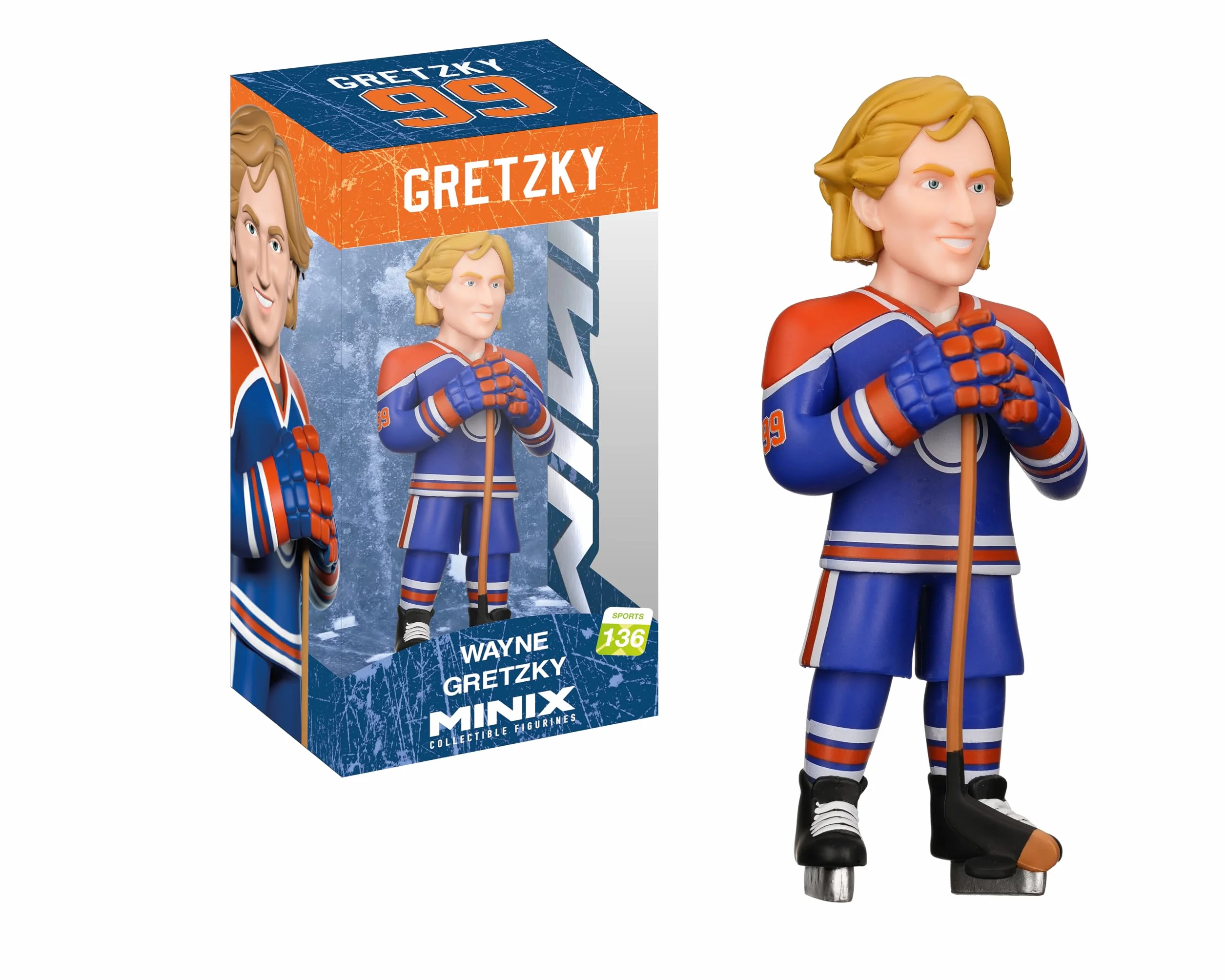 MINIX - Sports #136 - Wayne Gretzky - figurka kolekcjonerska 12 cm