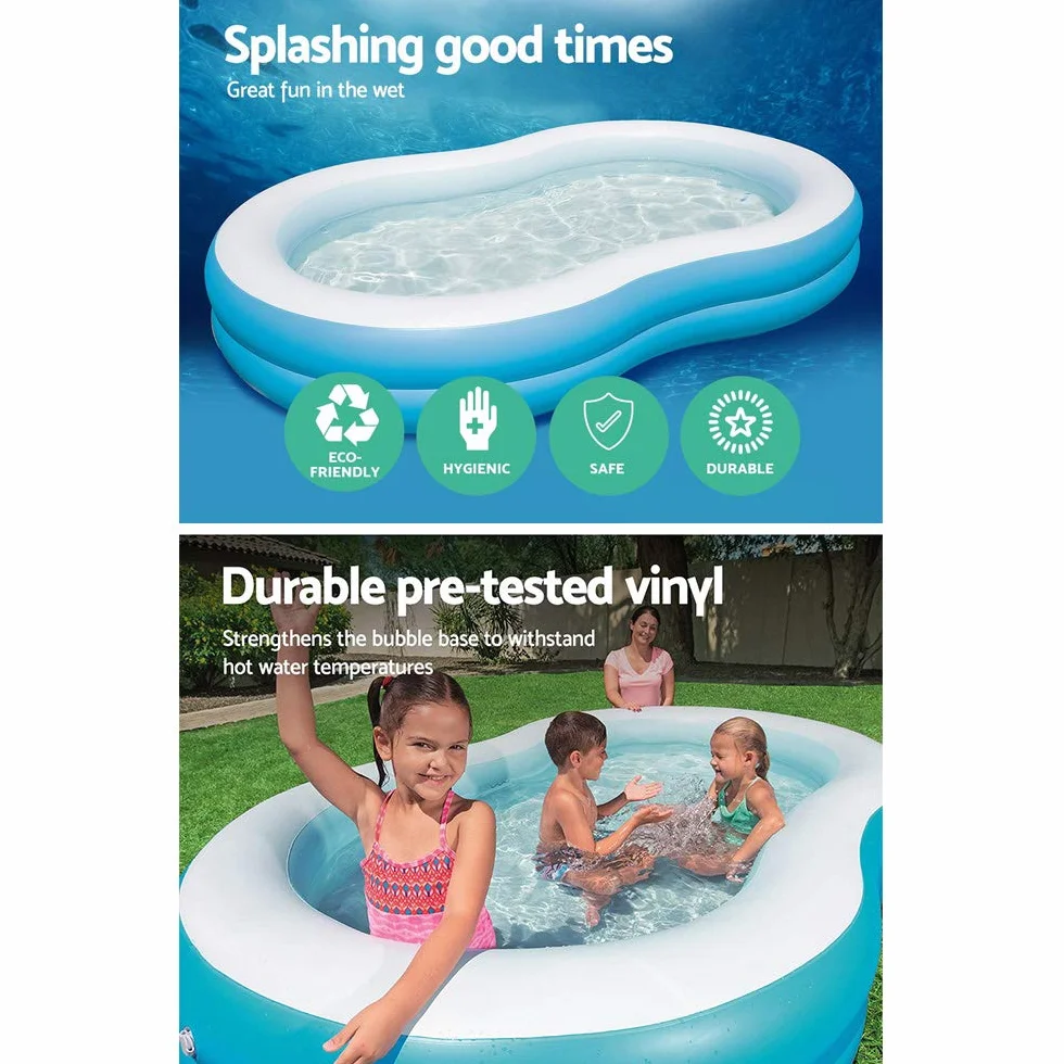 Bestway® 8'7" x 62" x 18"/2.62m x 1.57m x 46cm The Big Lagoon Family Pool