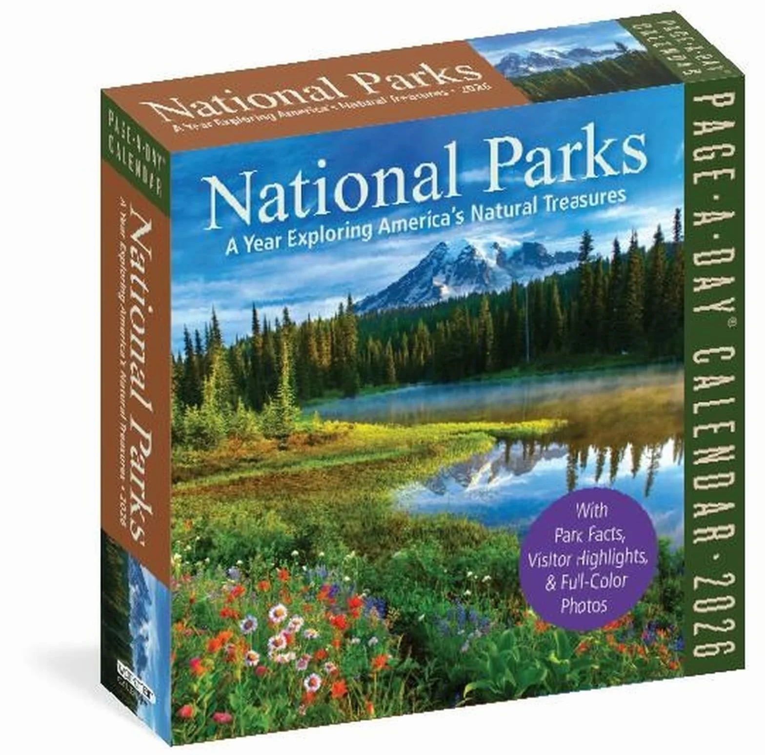 National Parks Page-A-Day® Calendar 2026: A Year Exploring America's Natural Treasures