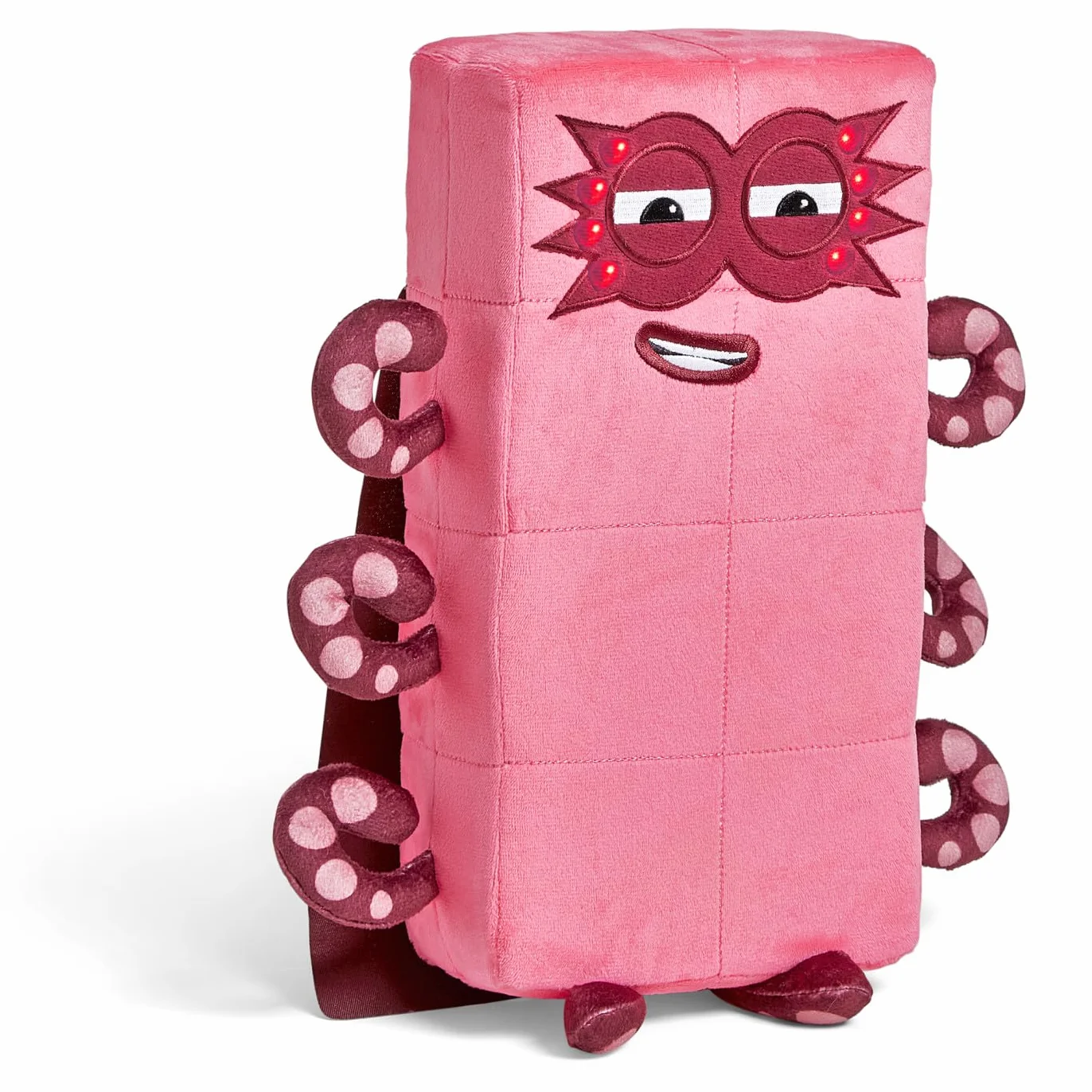 Learning Resources Numberblocks Sing-Along Superhero Octoblock, Interaktywna Pluszowa Cyfra, Wielokolorowe HM96940-UK