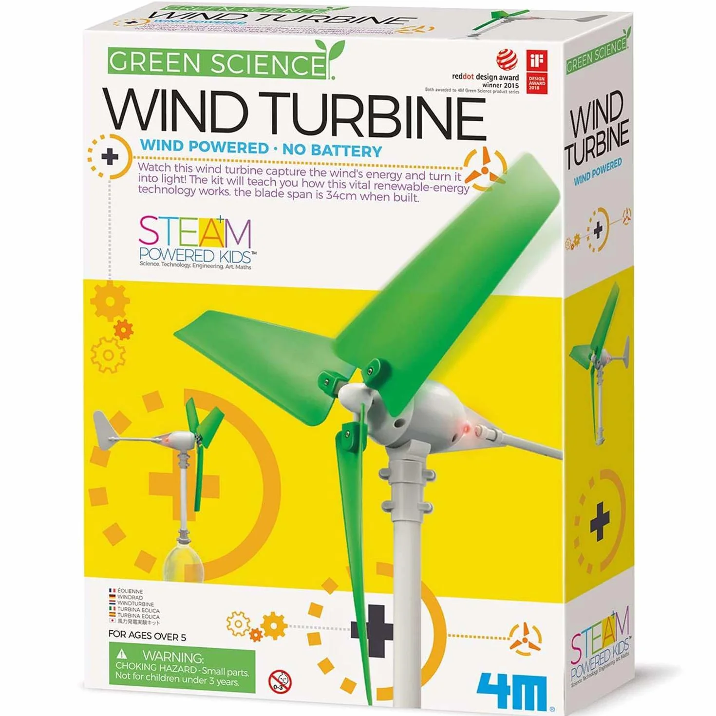 4M 403378 Build Your Own Wind Turbine