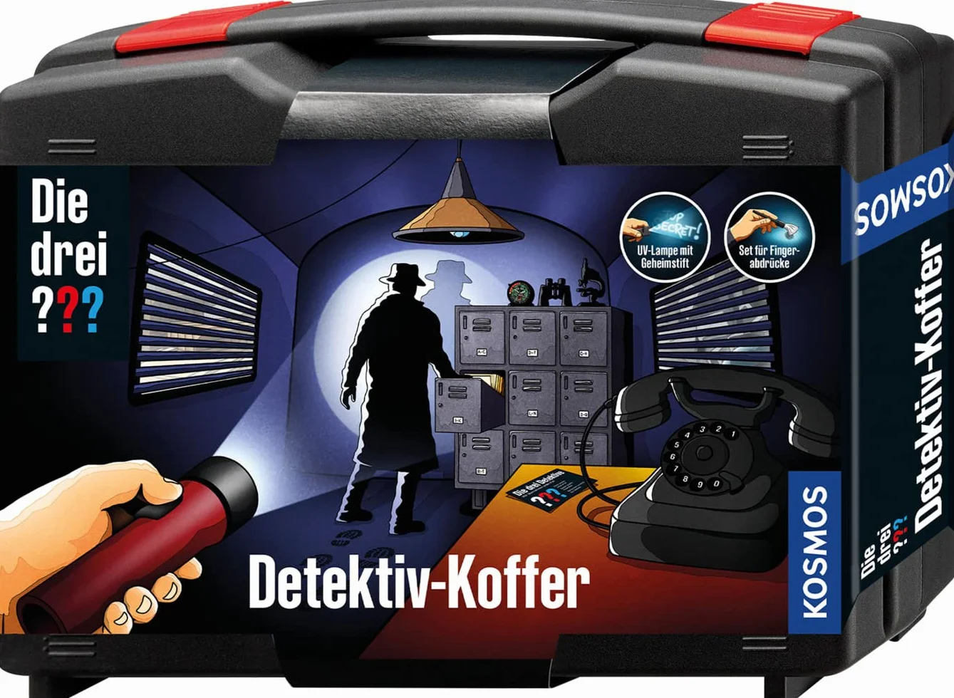 Kosmos Zestaw Detektywa, Wielokolorowy, 8-12 Lat,630553