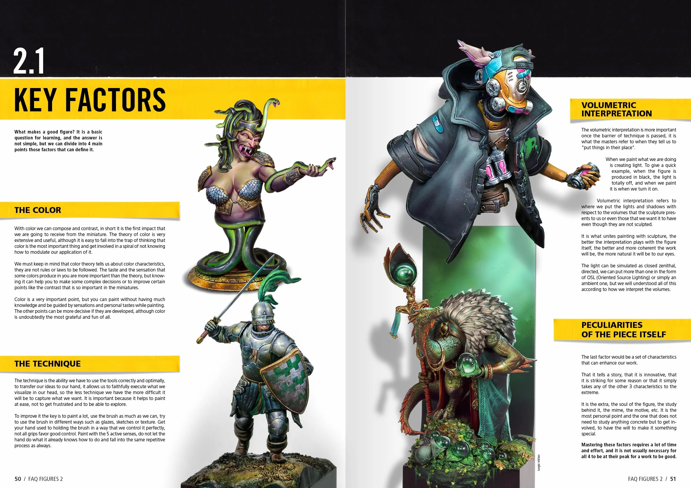 AK Book AK525 FAQ 2 figurki fantasy techniki malowania autorstwa Arnau Lázaro (320 stron) (EN)