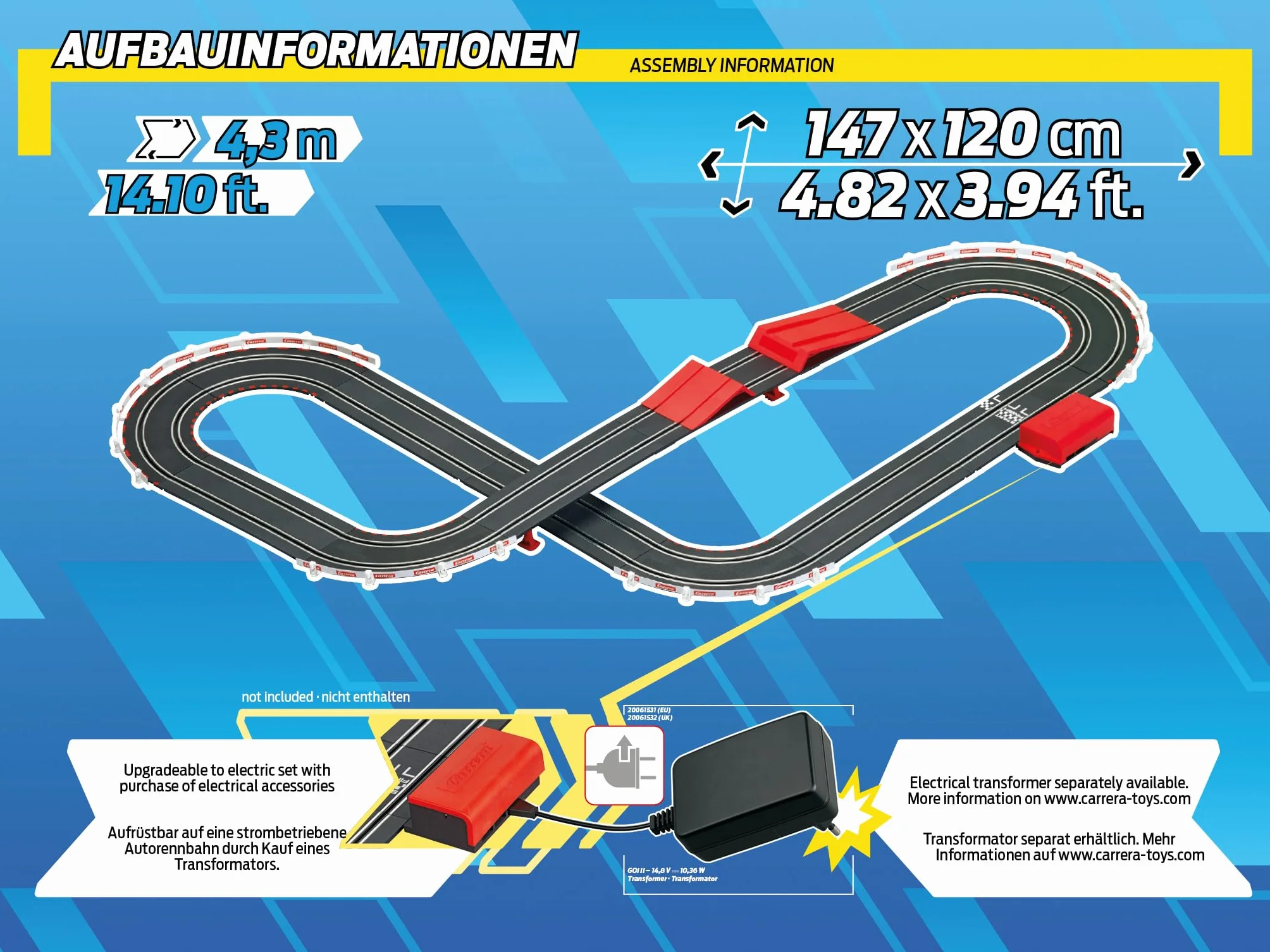 Carrera Jeż Sonic tor wyścigowy zasilany bateryjnie SEGA oficjalna licencja